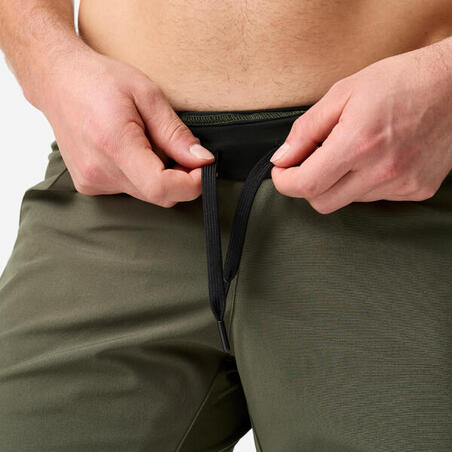 Шорти спортивні чоловічі для фітнесу 2-в-1