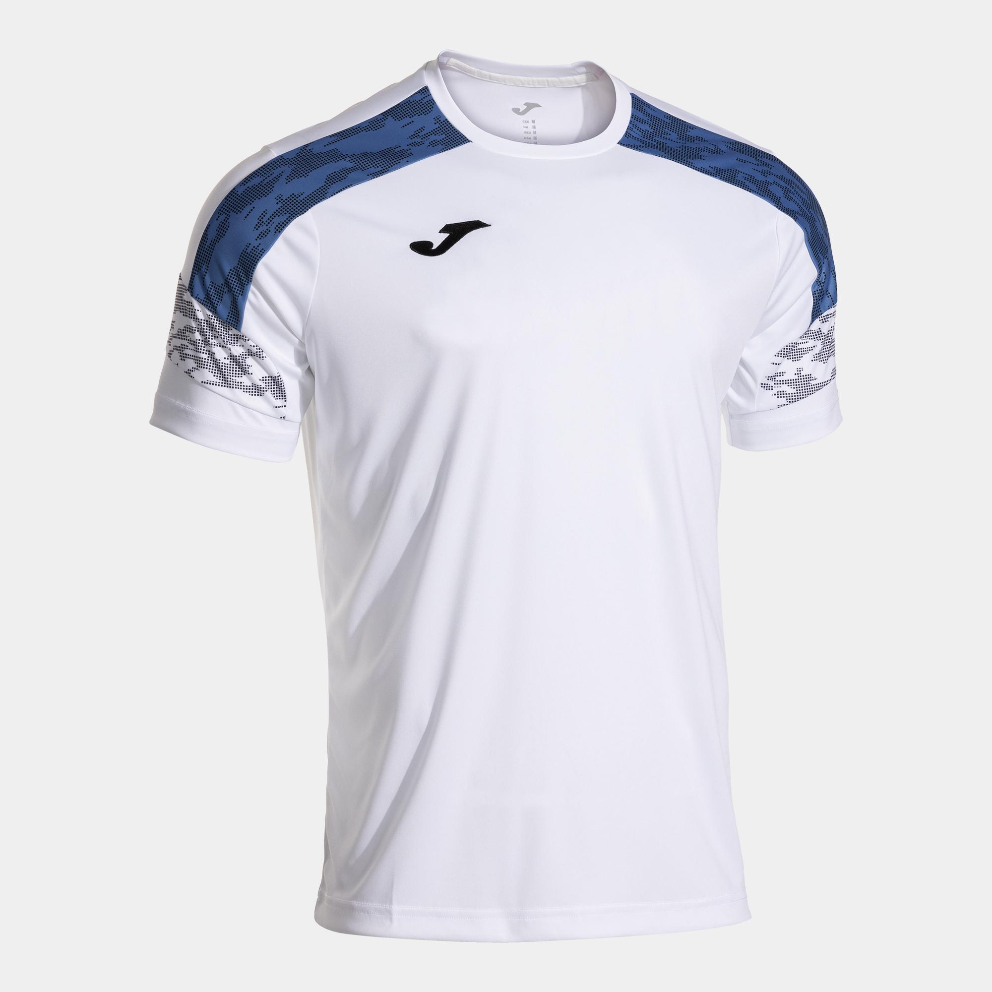 Camiseta Joma Manga Corta Championship VIII Niño Blanco Royal - CD 1/4
