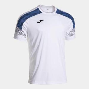 Camiseta Joma Manga Corta Championship VIII Niño Blanco Royal - CD