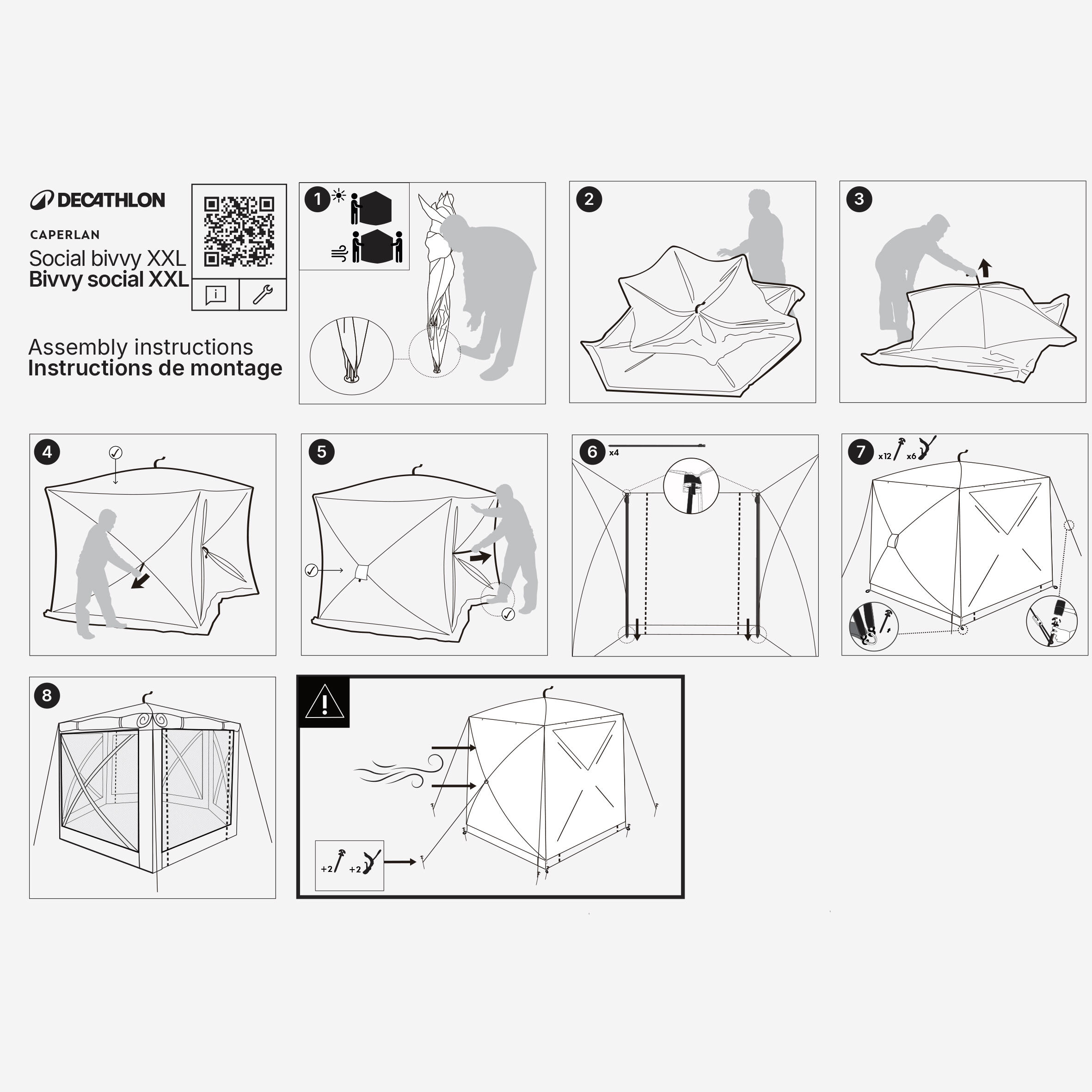 Karpfenangelzelt Social Bivvy XXL 23/32