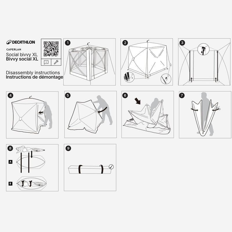 Adăpost Pescuit la crap Social Bivvy XL