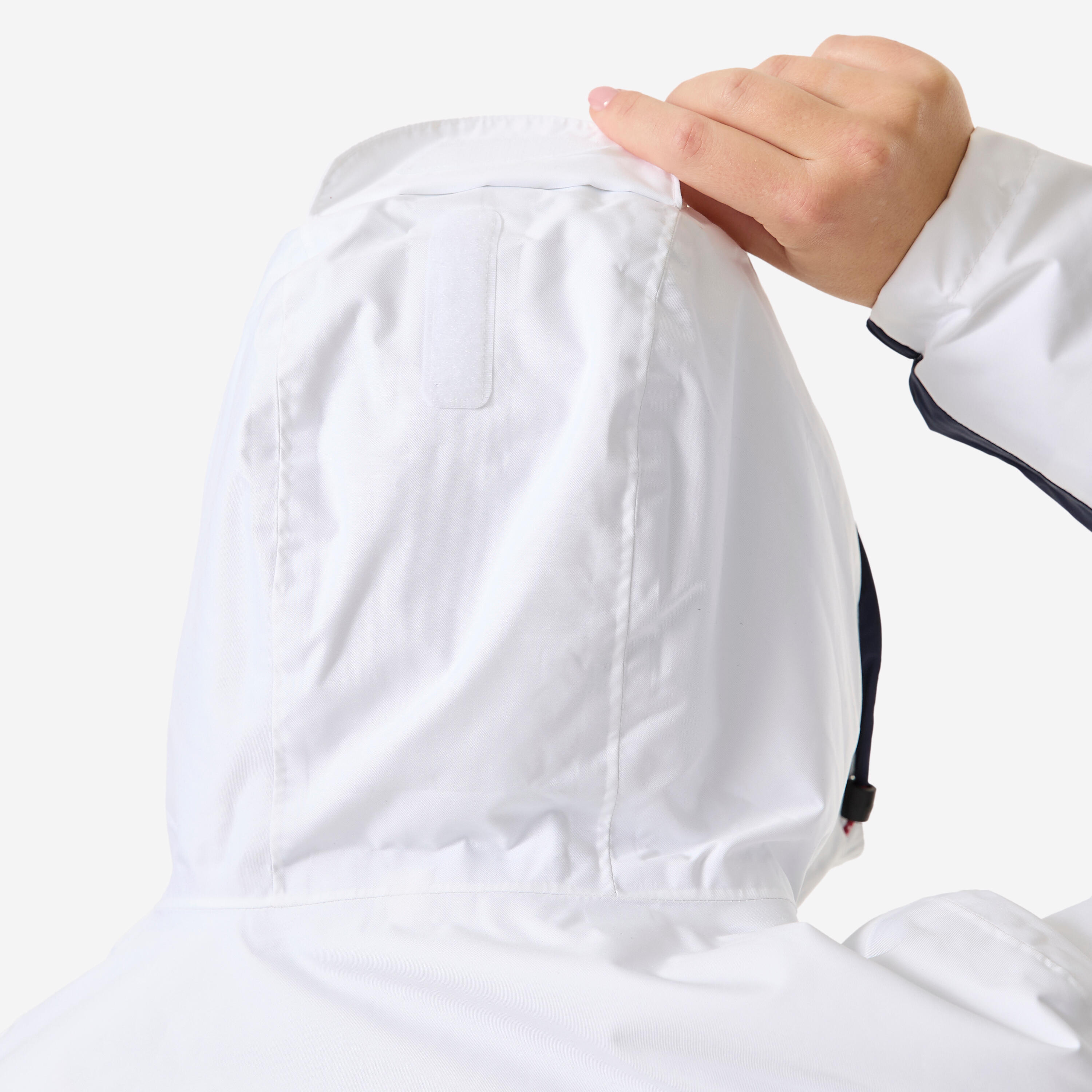 Veste de voile chaude imperméable Femme - 100 bleu et blanc 6/15