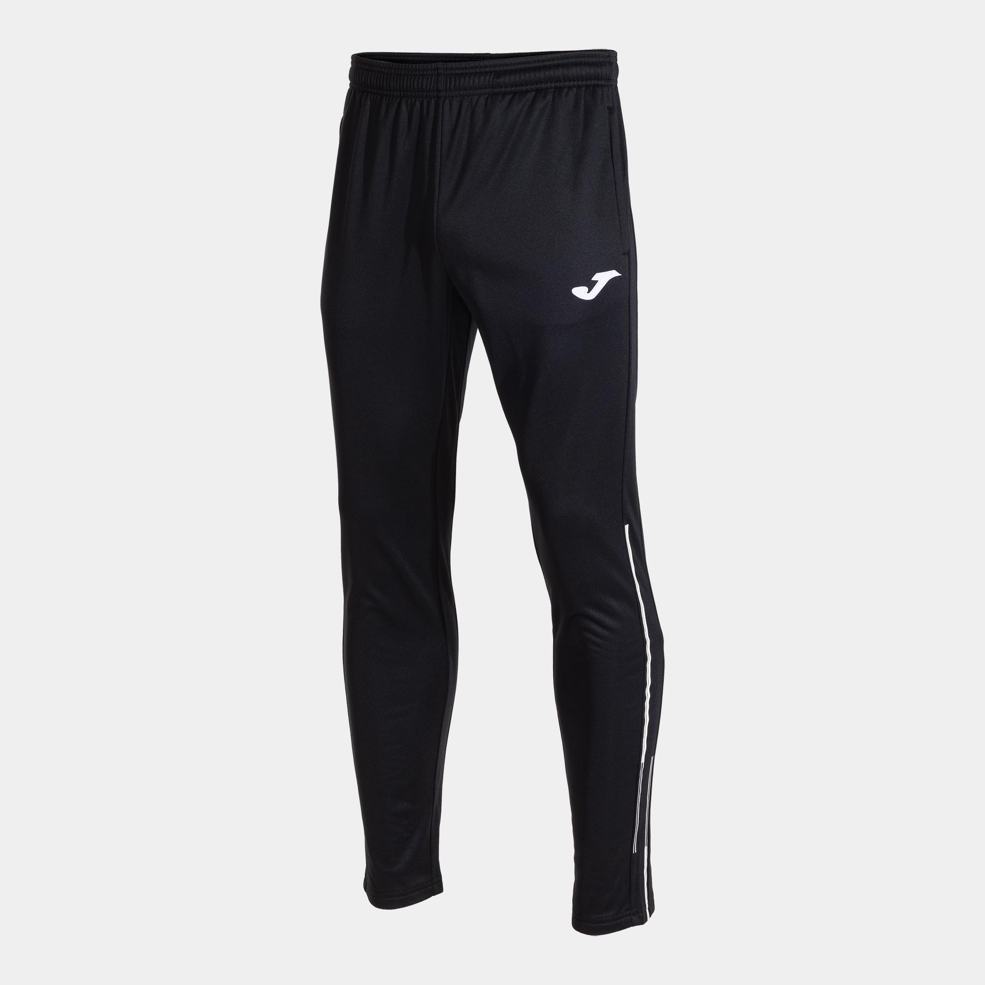 Pantalón Joma Largo Championship VII Hombre Negro Blanco - CD 1/7