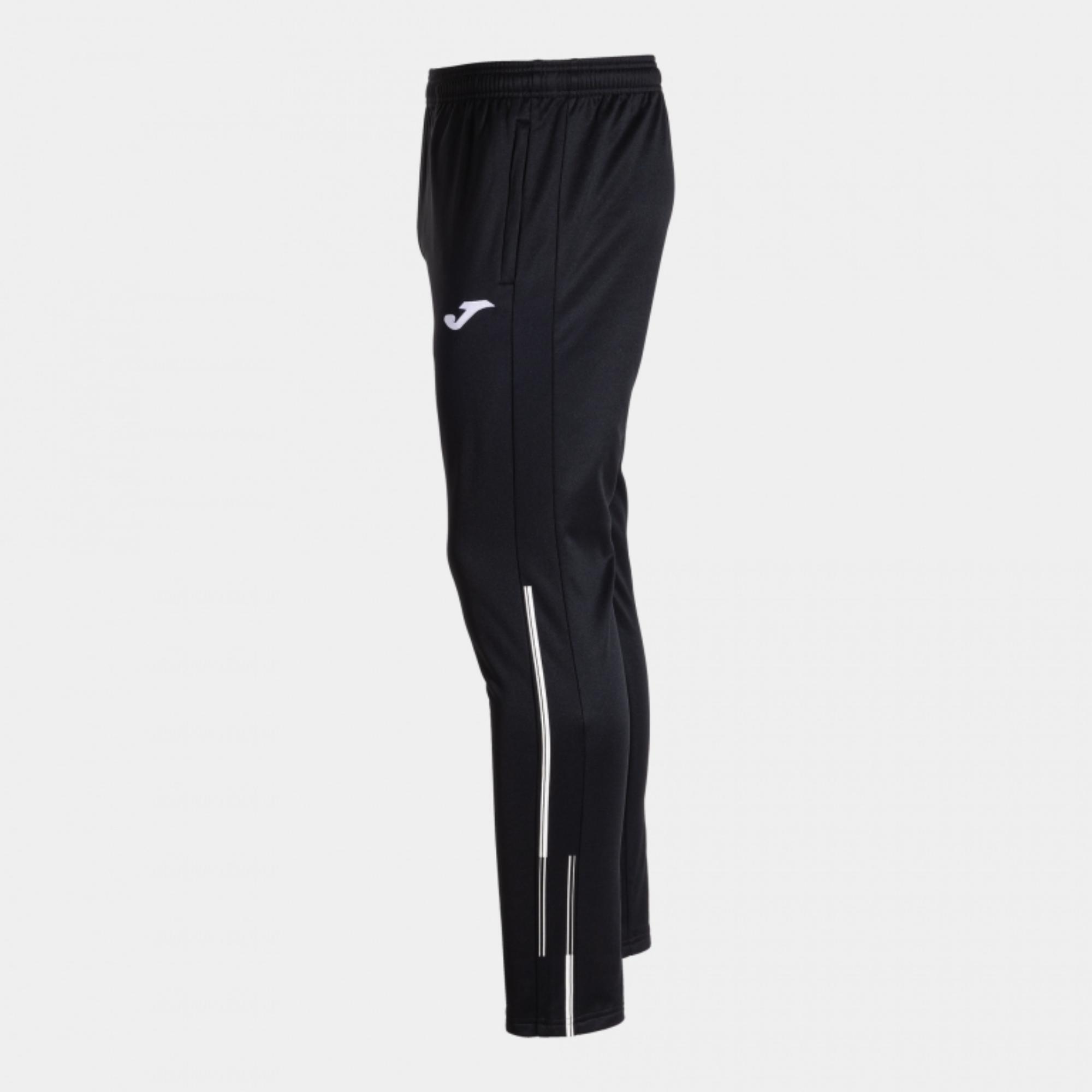 Pantalón Joma Largo Championship VII Hombre Negro Blanco - CD 3/7