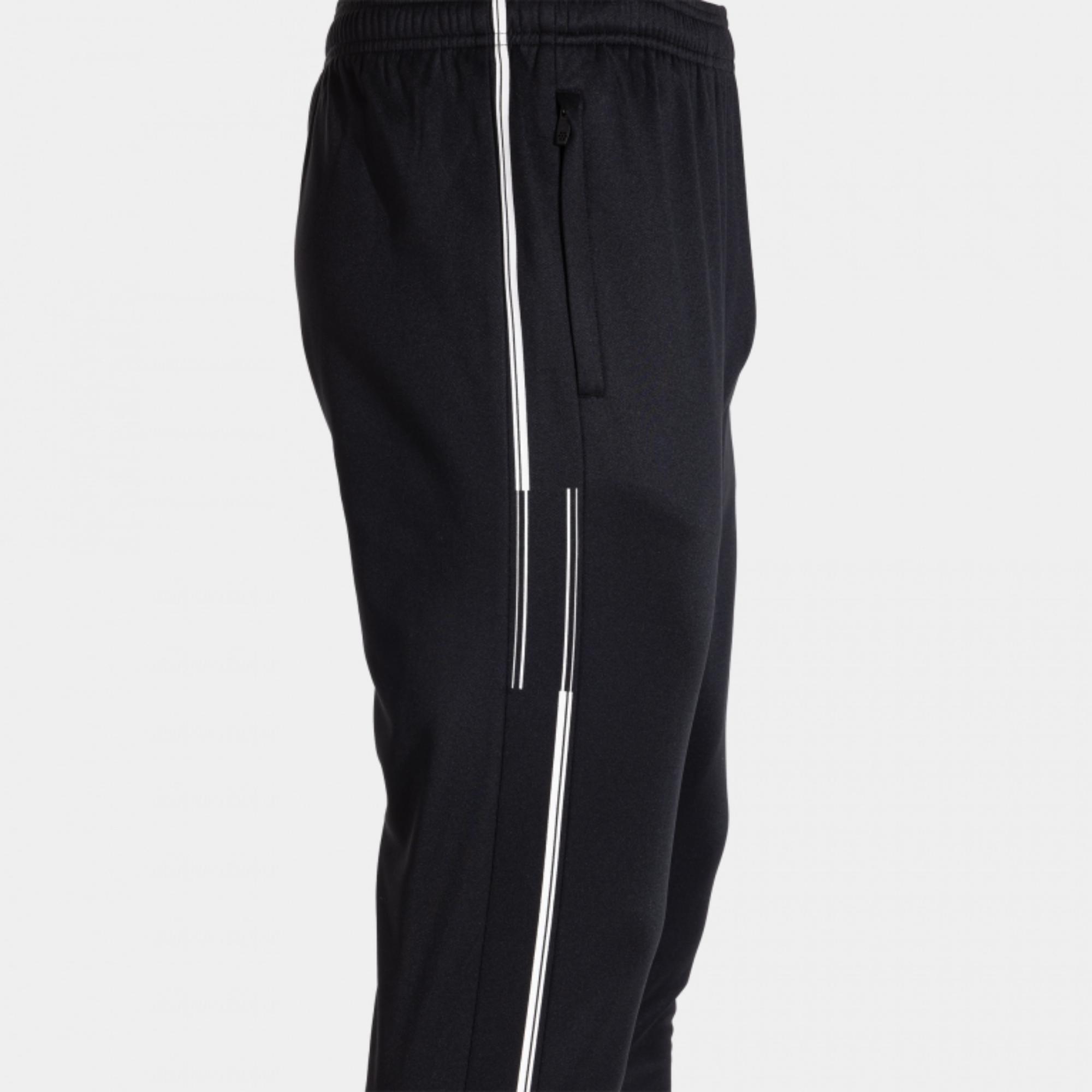 Pantalón Joma Largo Championship VII Hombre Negro Blanco - CD 5/7