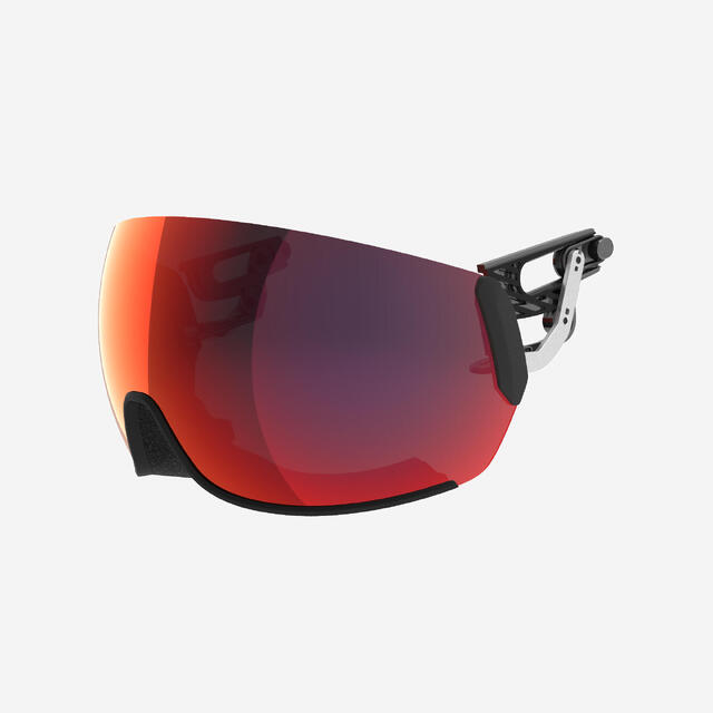 Système avec visière pour casque de ski Visor +, beau temps (S3) HD, 900 volcano