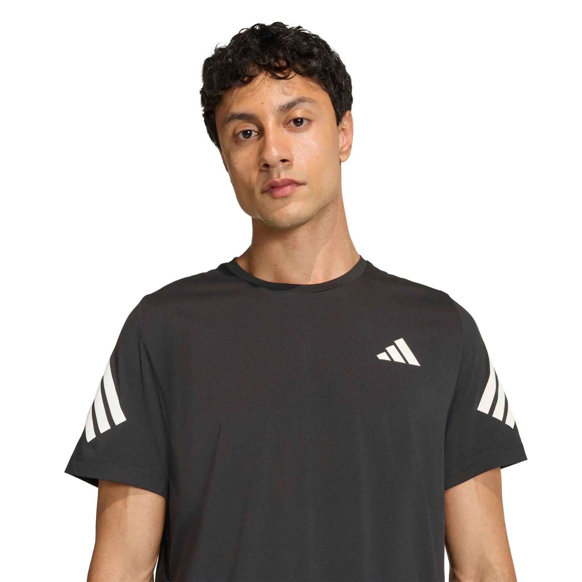 Camiseta de running adidas adi365 Climacool Hombre Negro  4/5