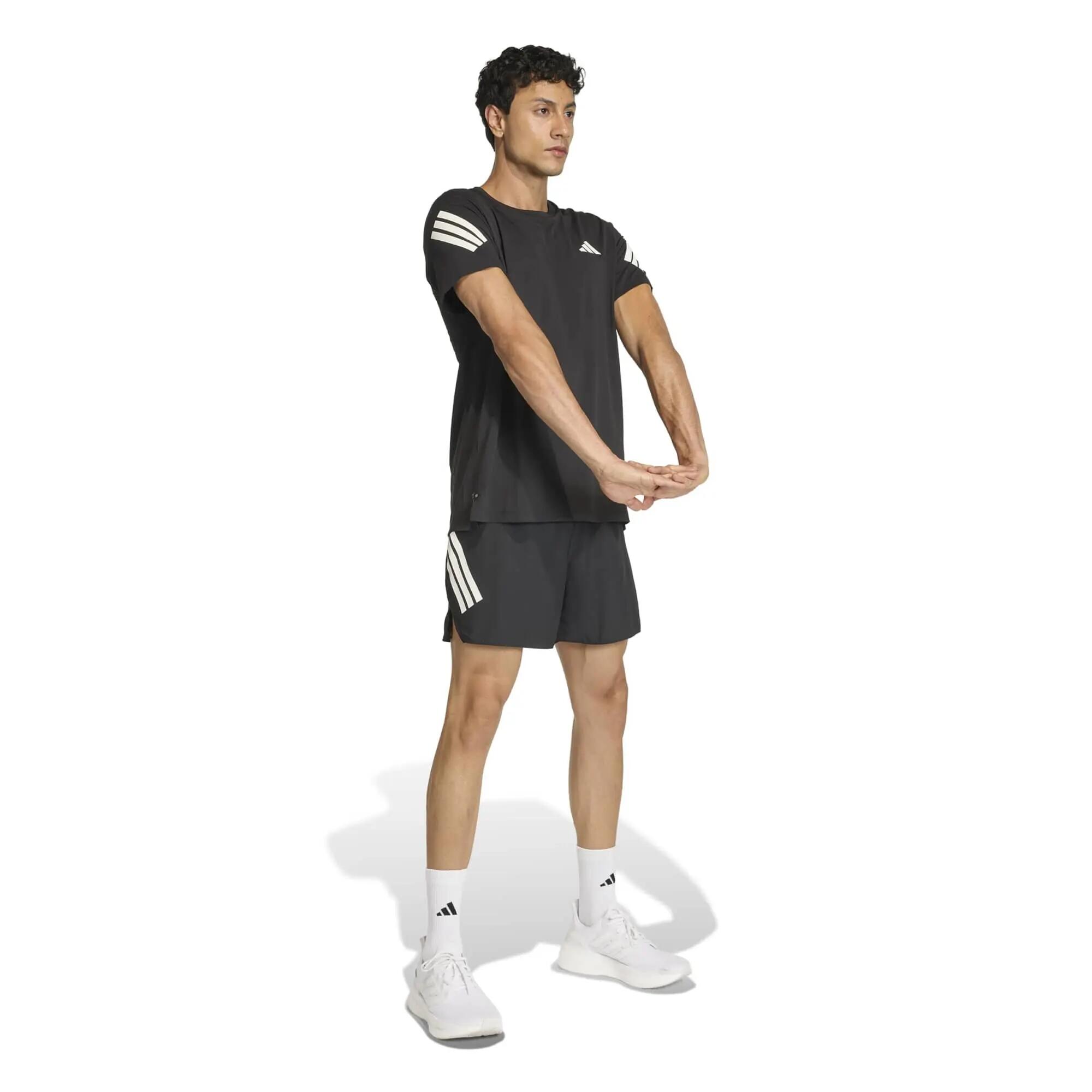 Camiseta de running adidas adi365 Climacool Hombre Negro  3/5