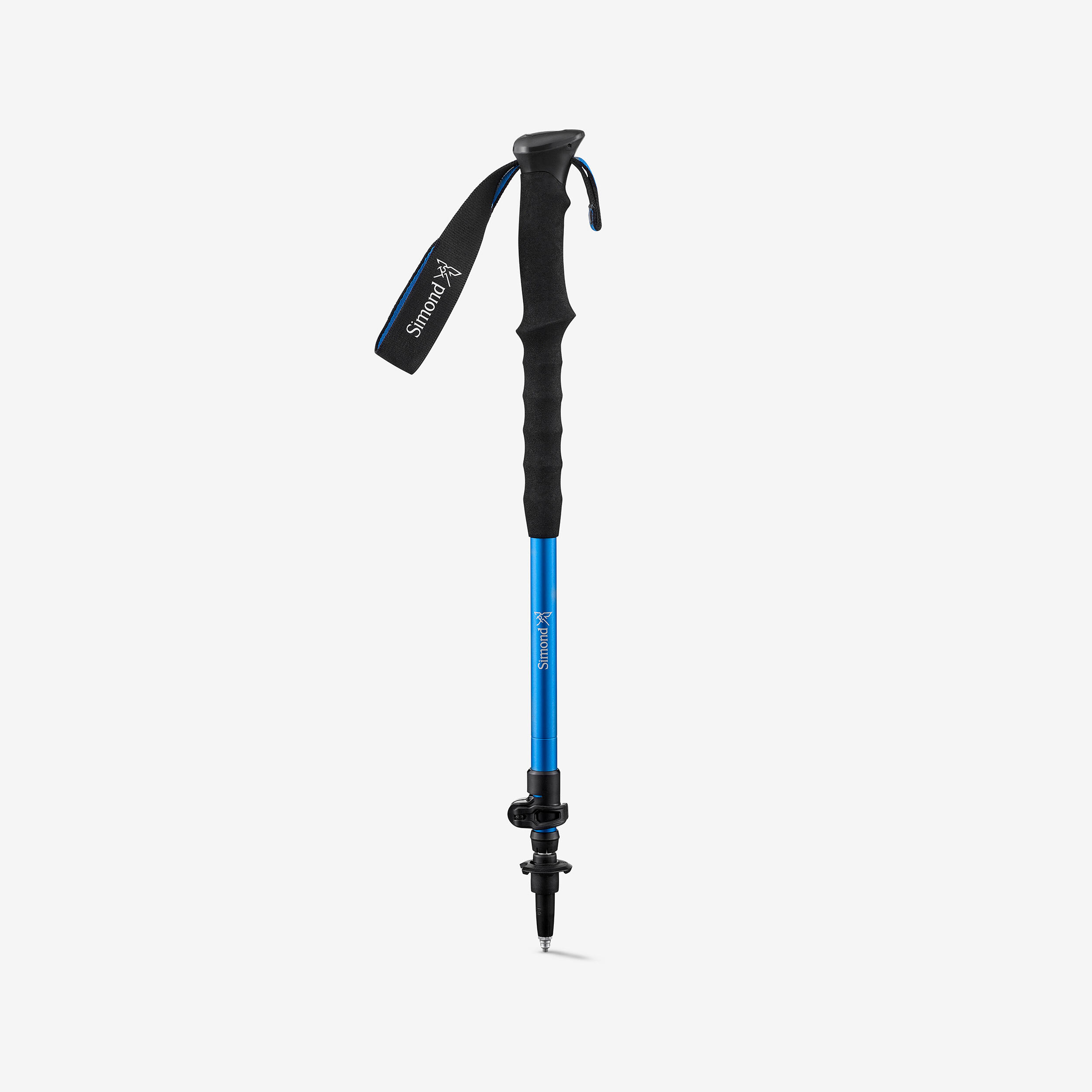 1 Hiking Pole with quick and precise adjustment - MT500 Blue