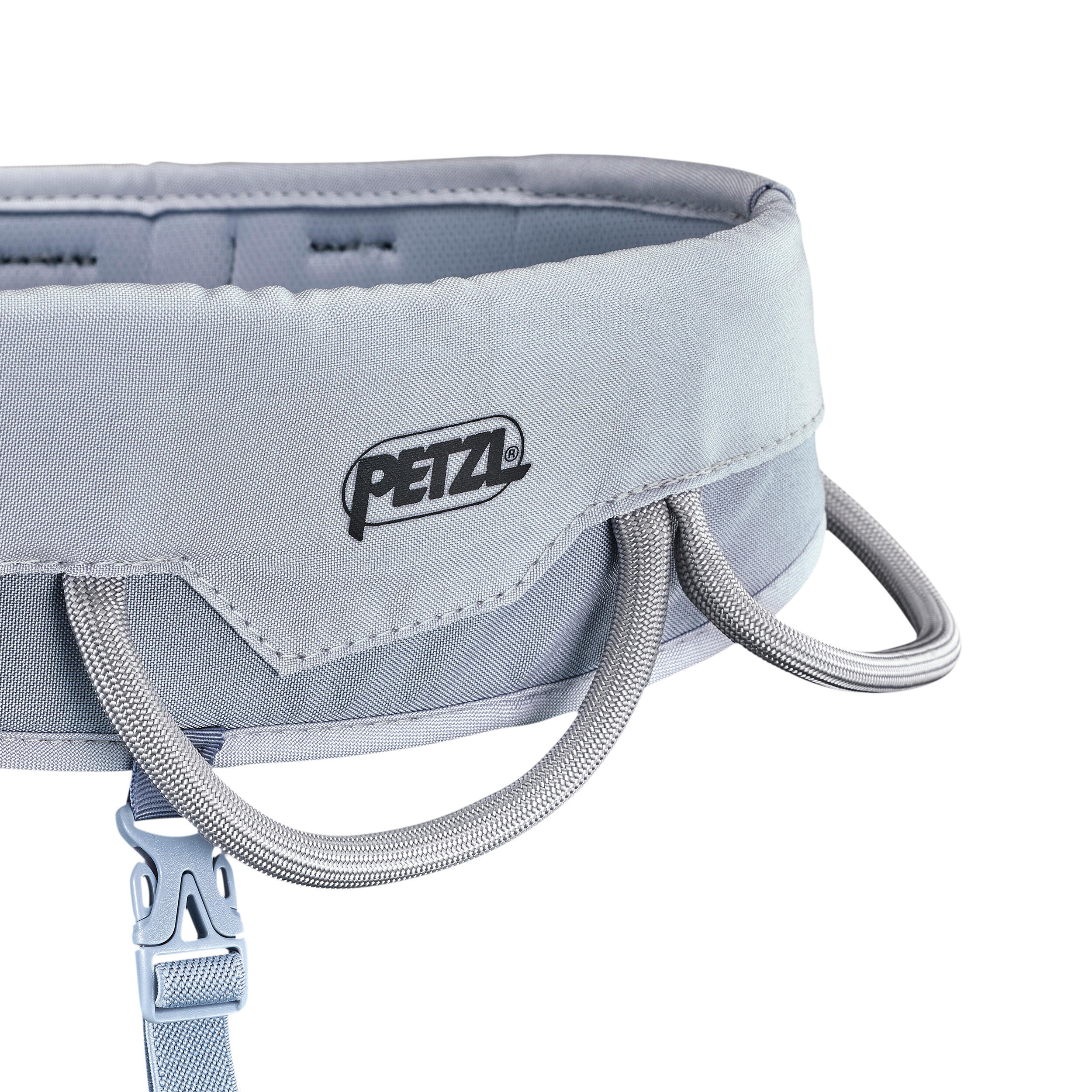 Women's adjustable climbing harness - CORAX LT lilac white - Decathlon