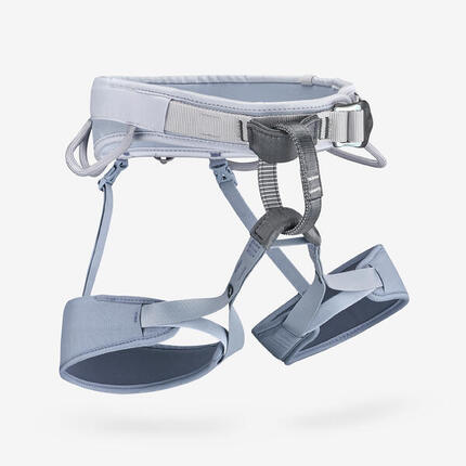 Damen Klettergurt verstellbar - Corax LT lila/weiß