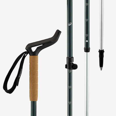 Палиця для ходьби ергономічна MT500 зелена