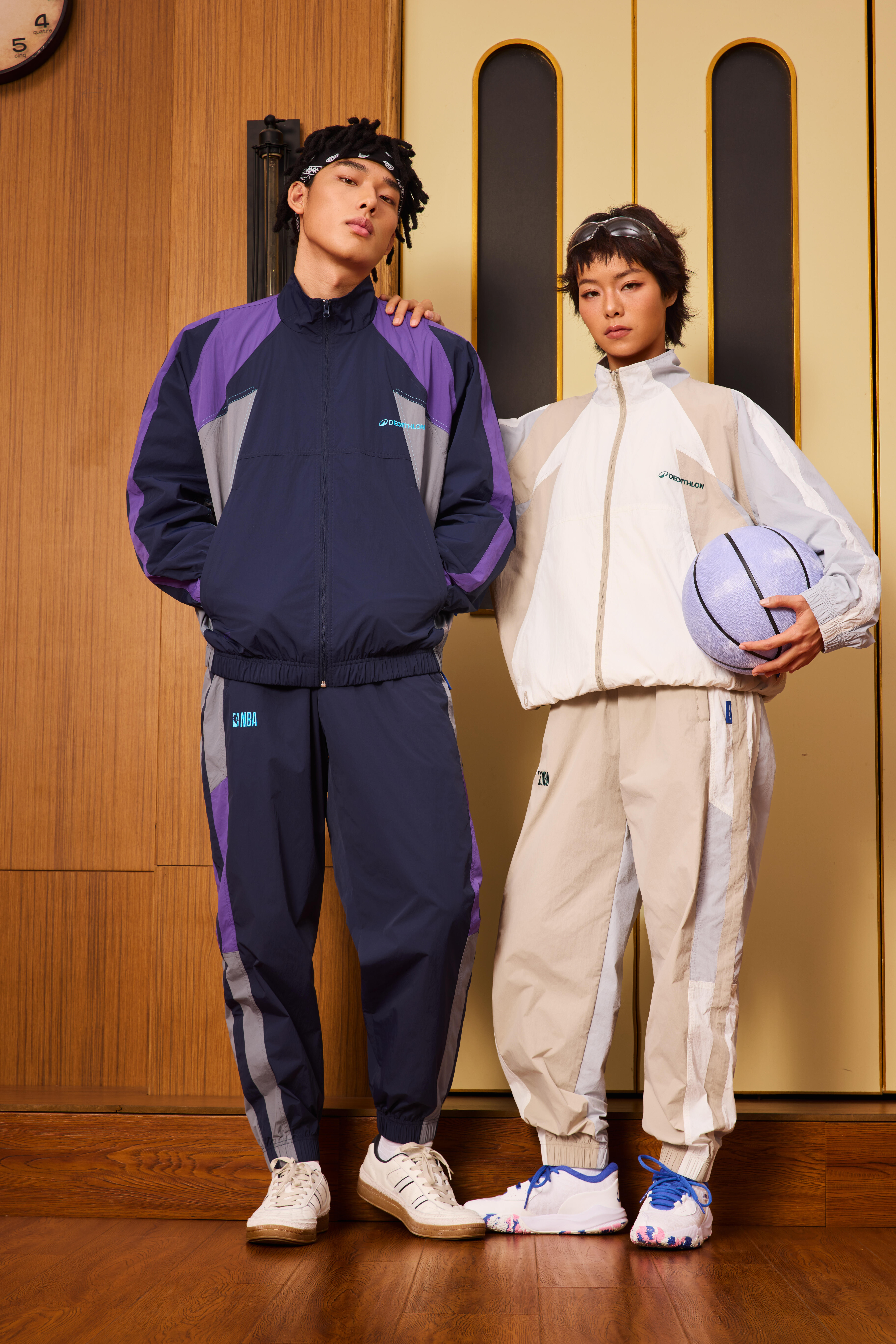 NBA Unisex Tracksuit Jacket - Lakers blue