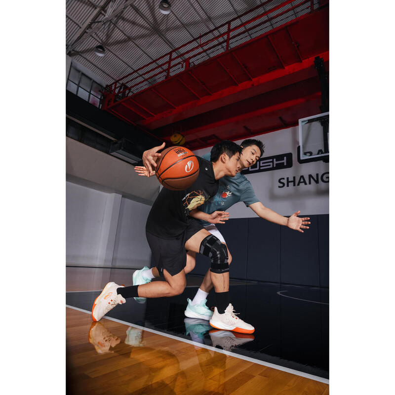 Minge de baschet FIBA mărimea 7 - GRIP MATCH BT500X Maro