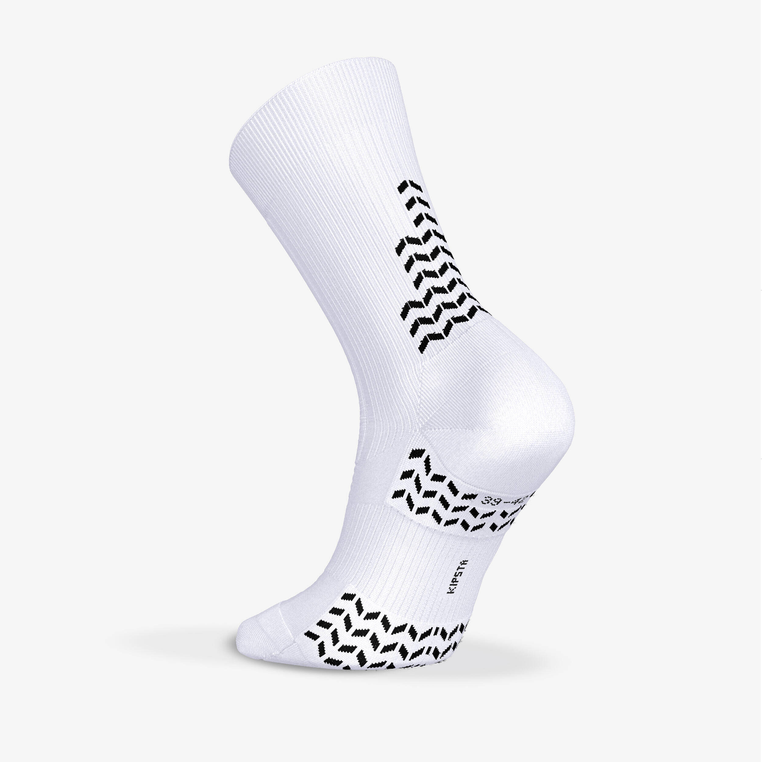 Adult Non-Slip Mid Football Socks Viralto II - White -  4