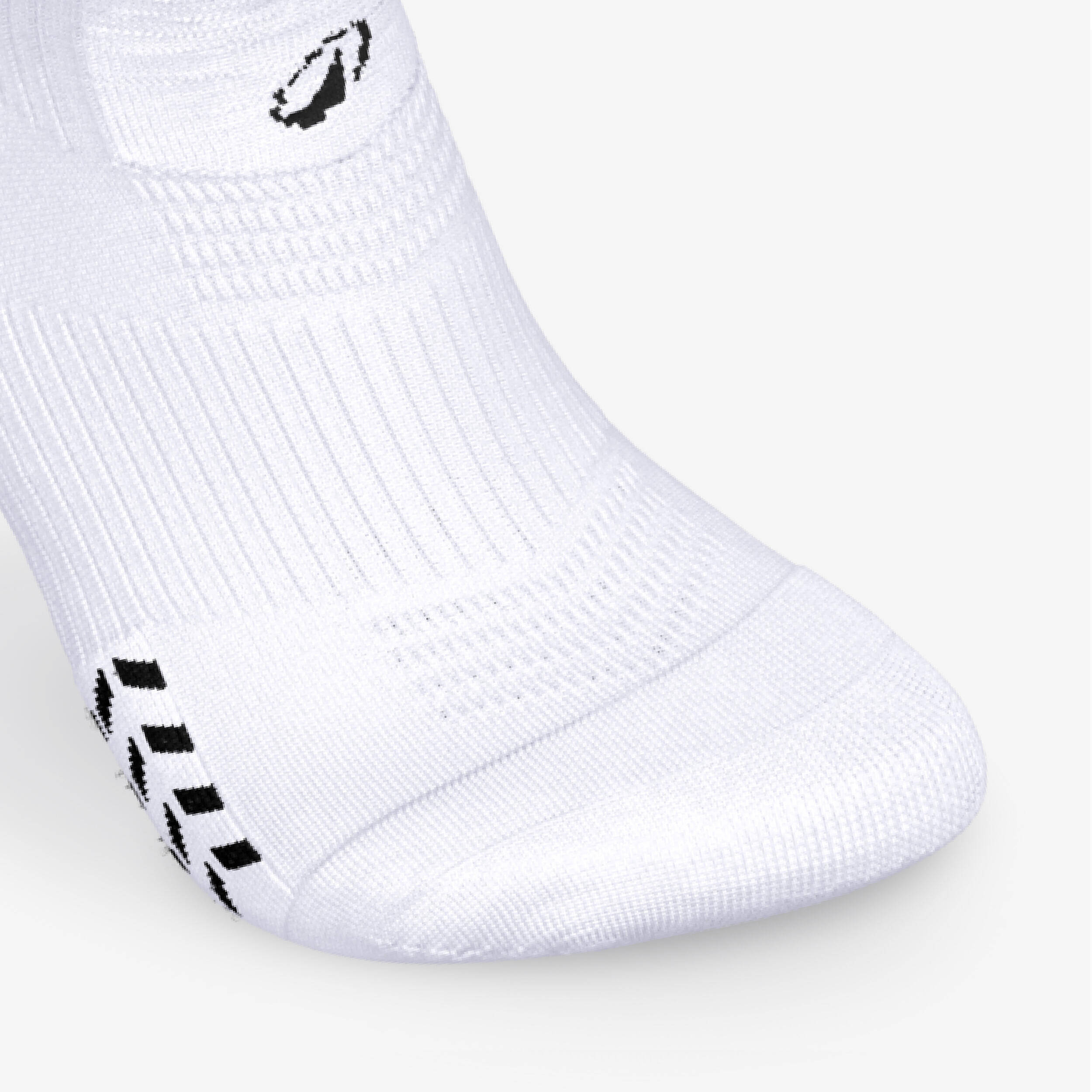 Adult Non-Slip Mid Football Socks Viralto II - White -  3
