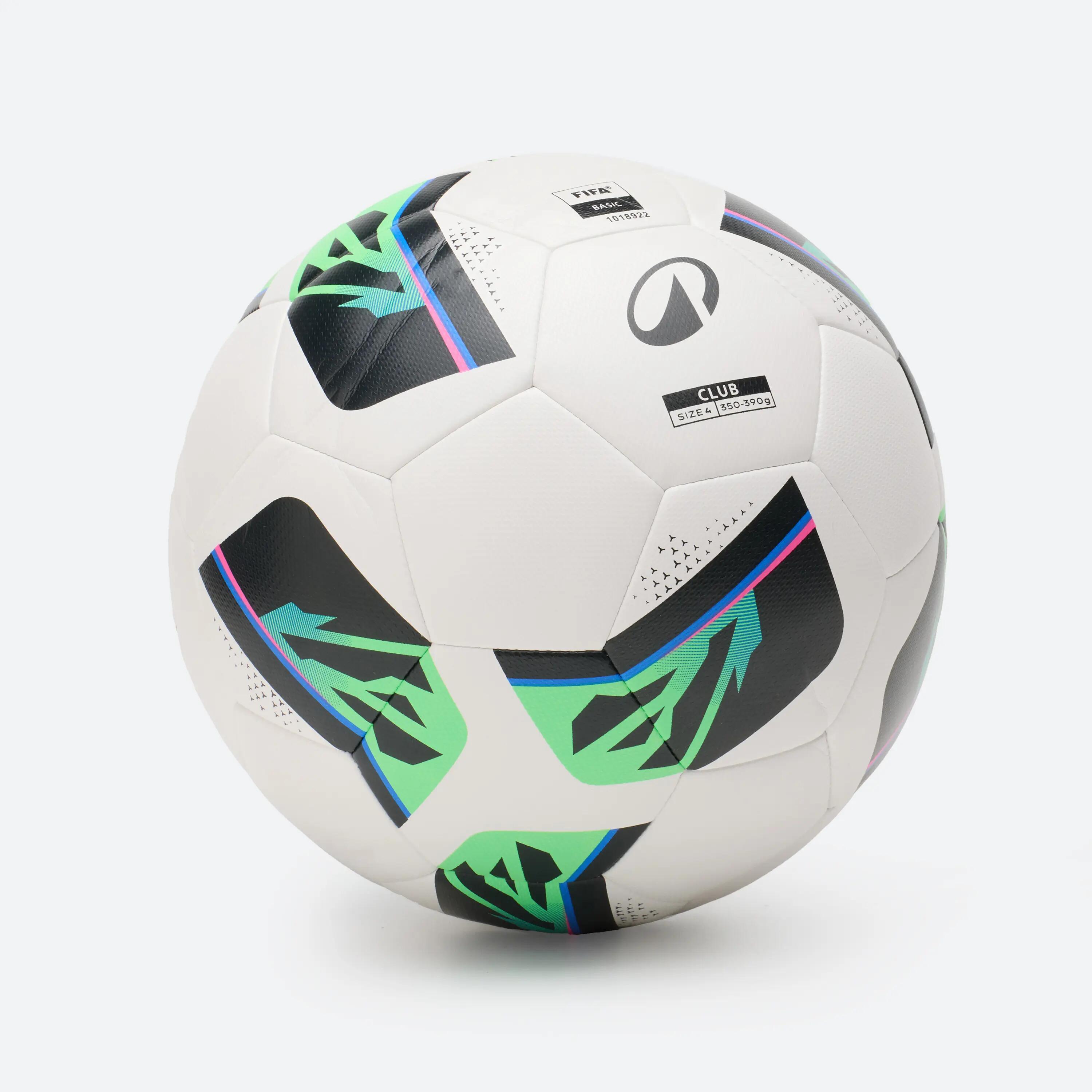 Balón  de fútbol talla 5  Kipsta  FIFA BASIC CLUB F500 - Blanco 6/19