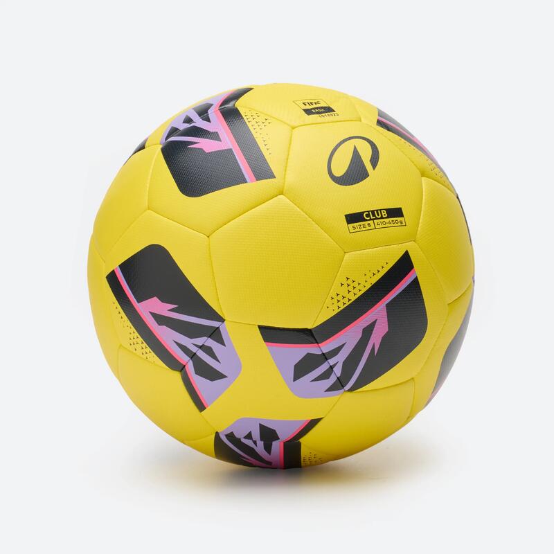 Hibrit Futbol Topu - 5 Numara - Sarı - FIFA BASIC CLUB