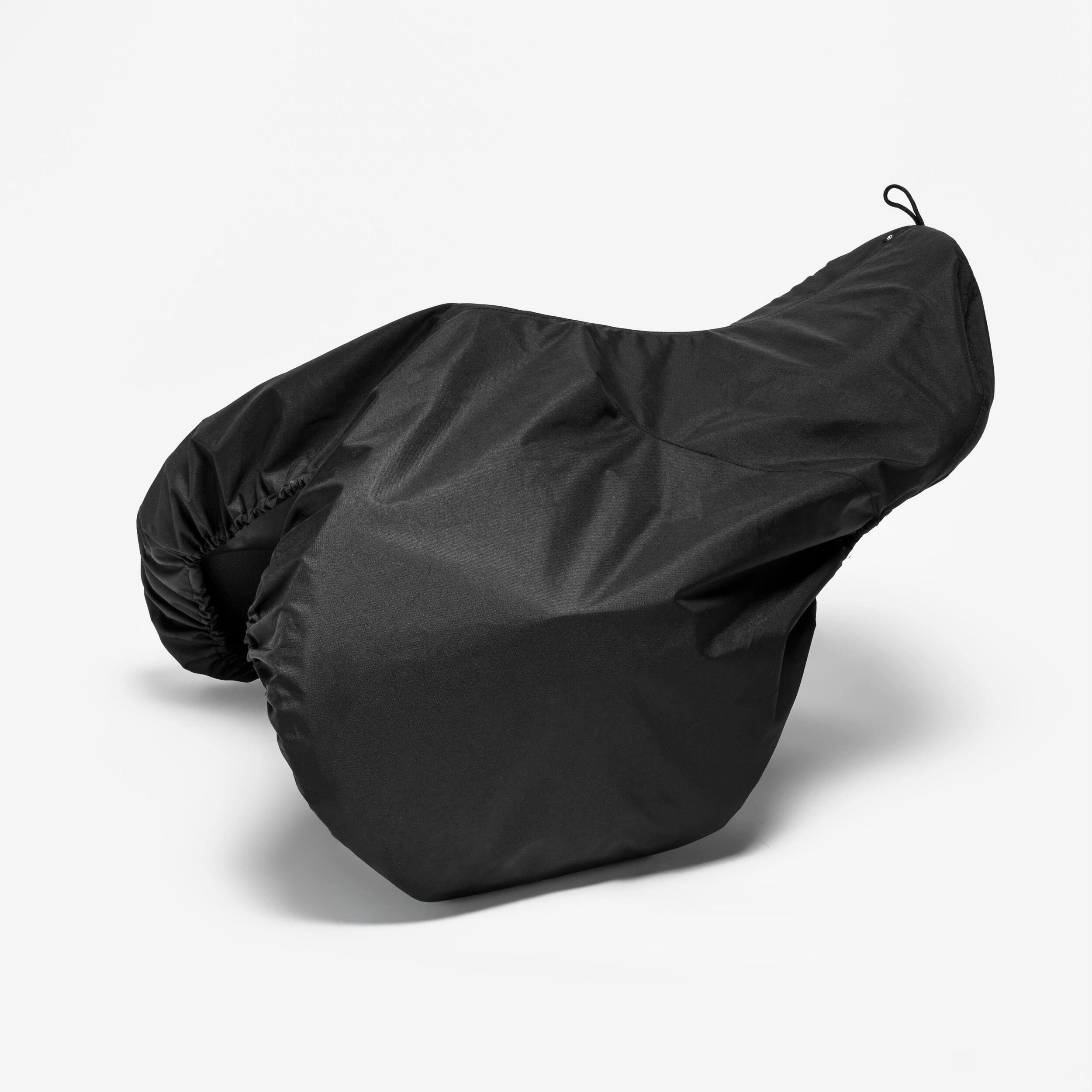Housse de selle équitation - noir