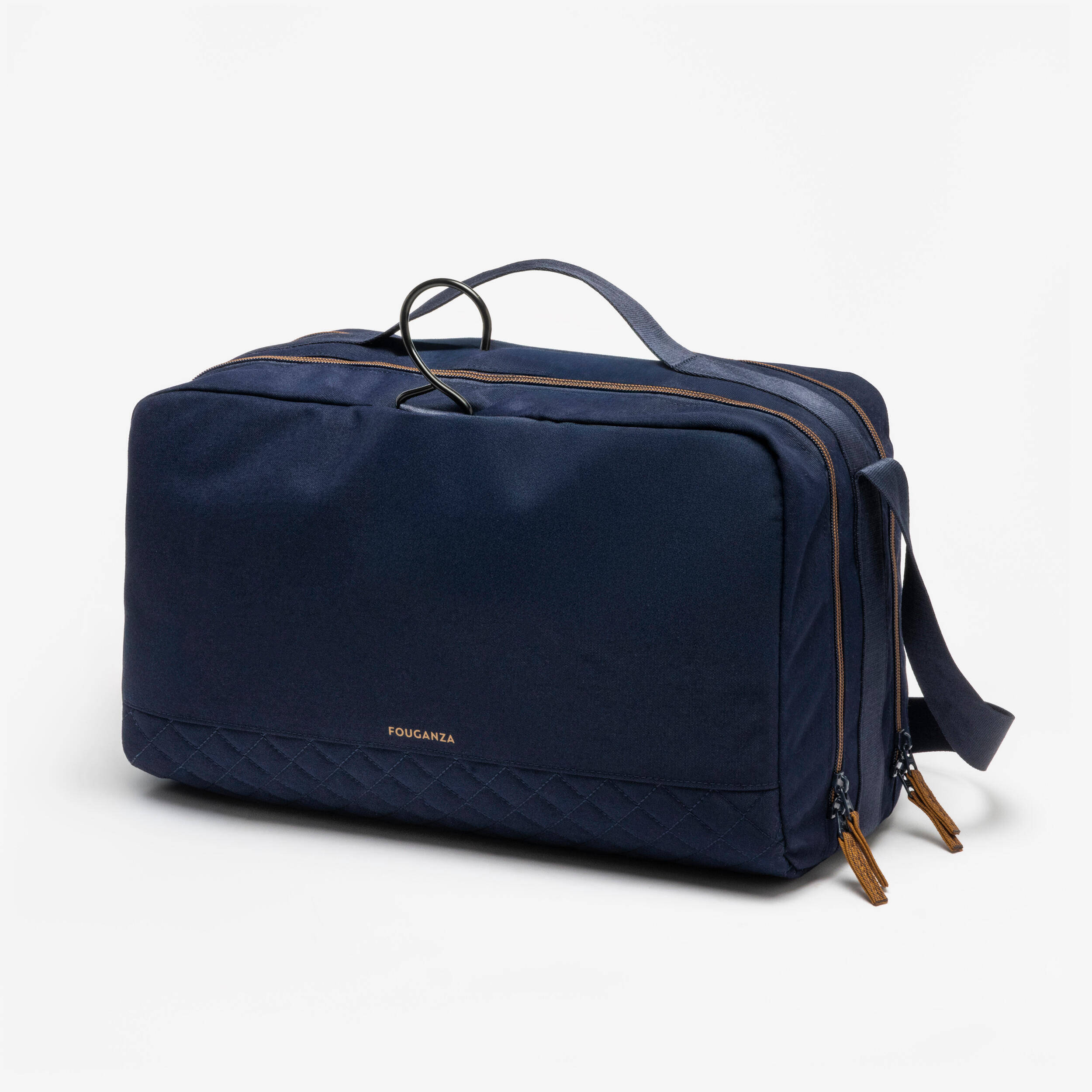 22 L Horse Riding Grooming Bag 900 - Blue/Brown -  4