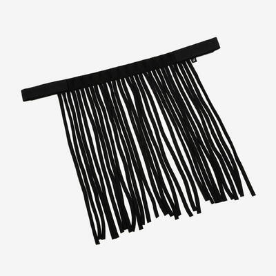 Fliegenschutz-Stirnband 100 Pferd/Pony - schwarz