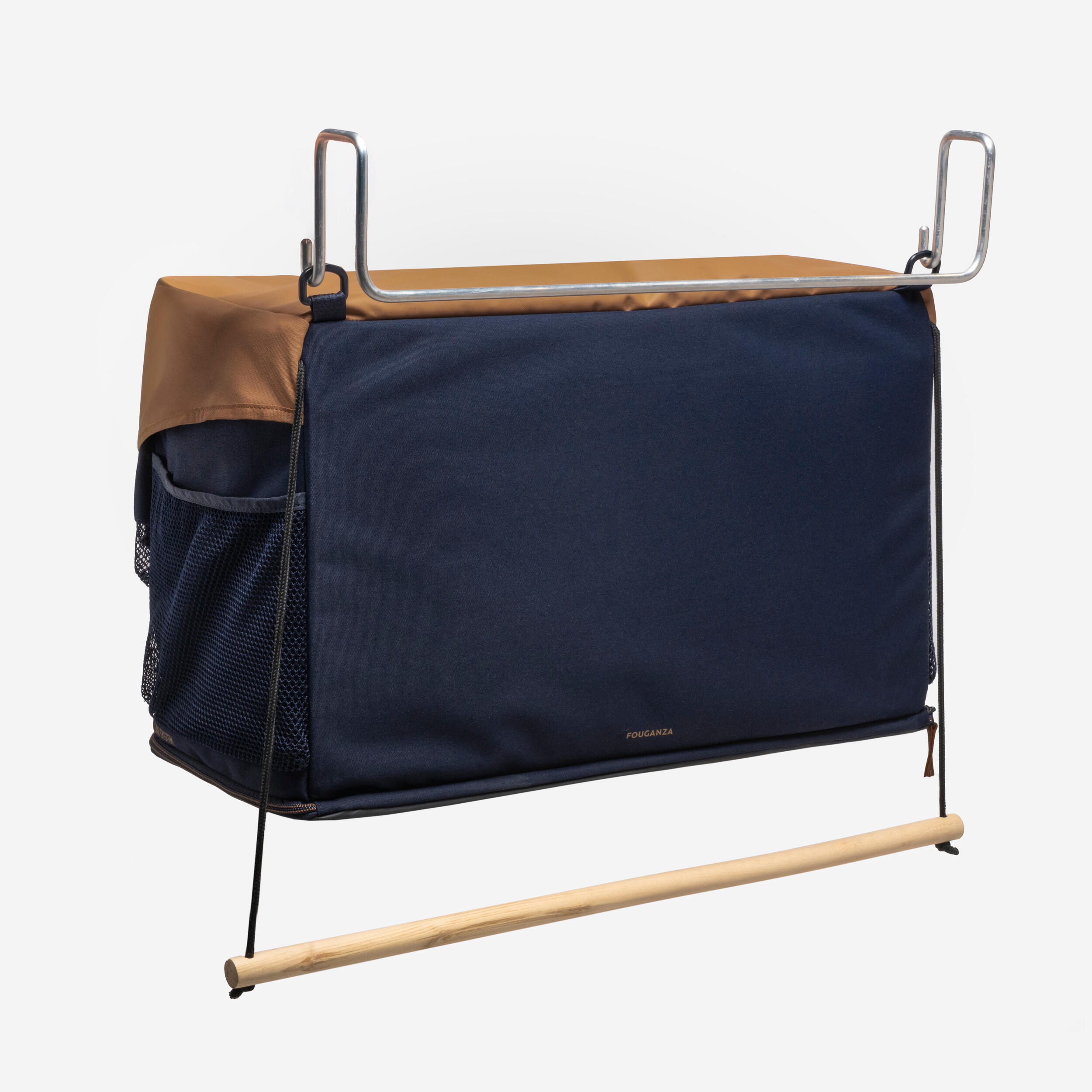 Sac de box équitation cheval et poney - all in marine et marron 4/9