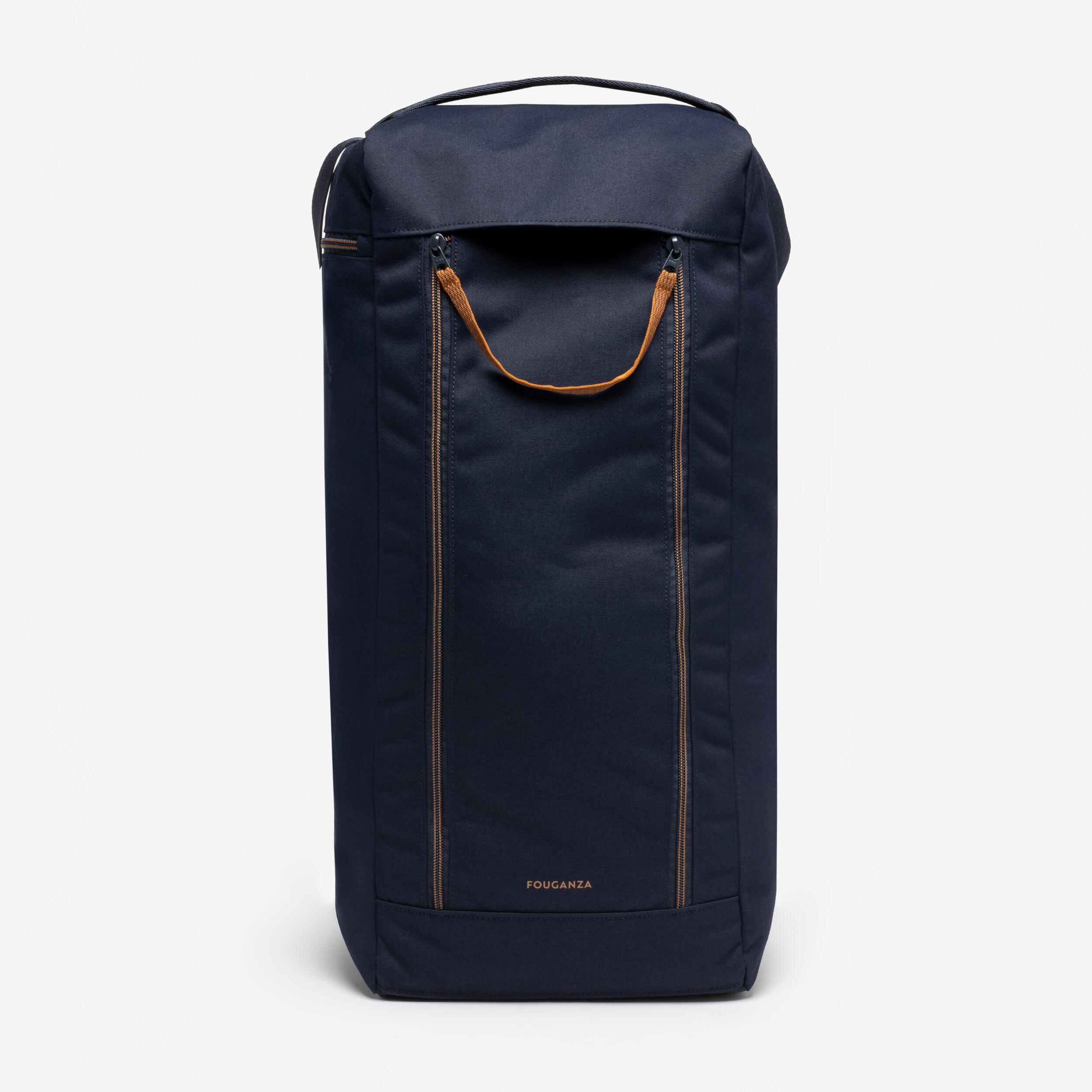 Stiefeltasche Reiten Erwachsene/Kinder blau/braun 3/4