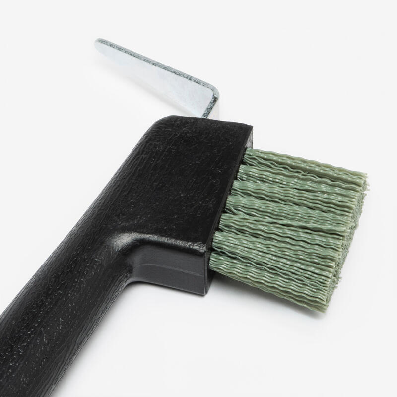 Curățător Copite cu perie Echitație Verde