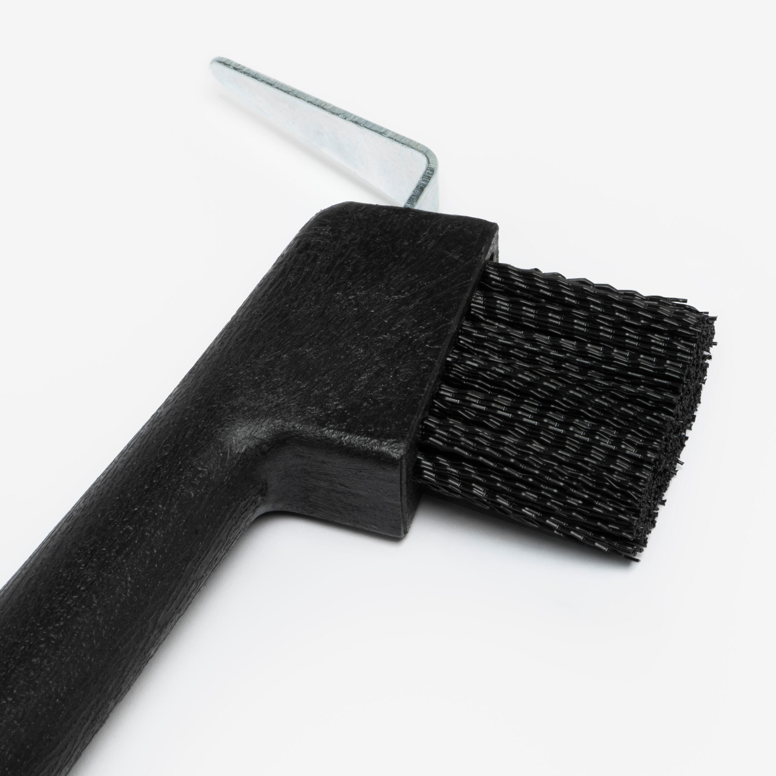 Cure-pied brosse équitation noir 2/2