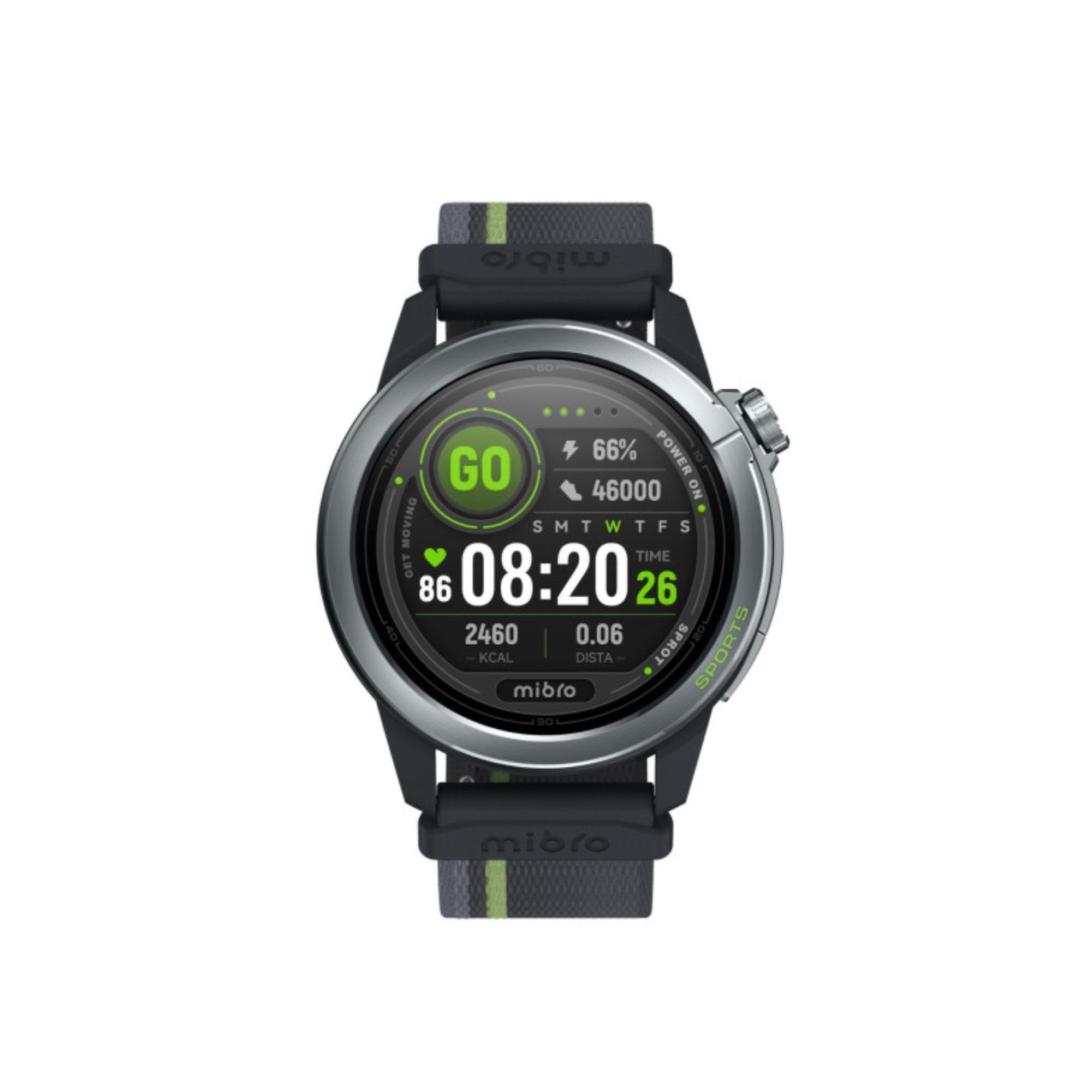 Smartwatch Mibro GS Active 2, GPS, 5ATM, Pantalla AMOLED 1,3 Negre - CD 2/8