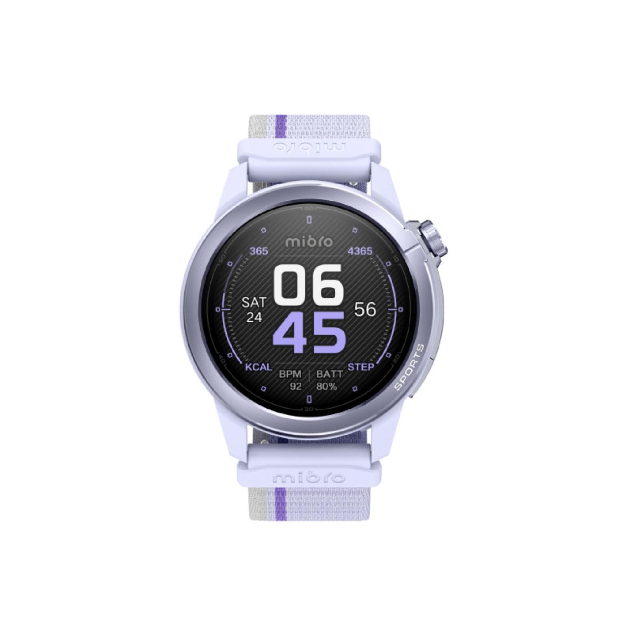 Smartwatch Mibro GS Active 2, GPS, 5ATM, Pantalla AMOLED 1,3 Lila - CD 2/7