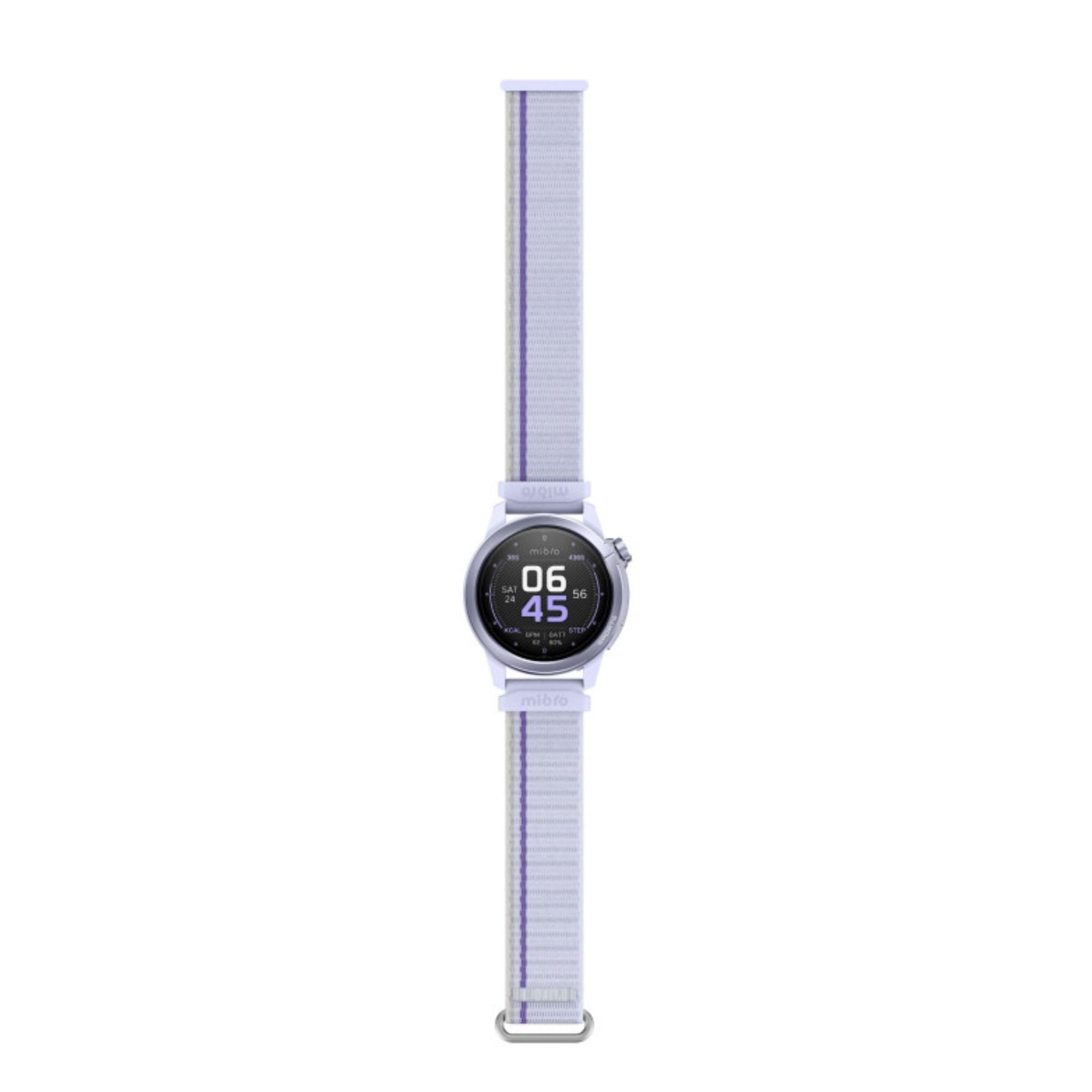 Smartwatch Mibro GS Active 2, GPS, 5ATM, Pantalla AMOLED 1,3 Lila - CD 6/7