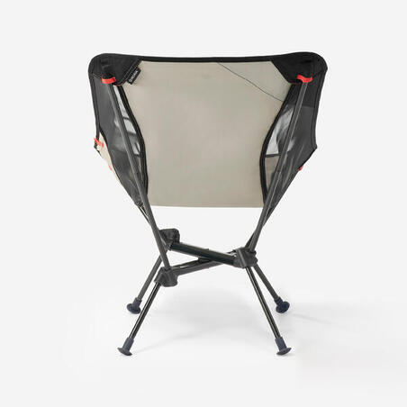 Крісло складане 500 для кемпінгу розмір M бежеве