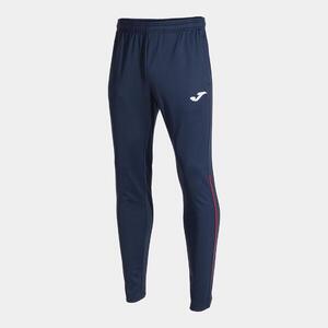 Pantalón Joma Largo Championship VII Niño Dark Navy Rojo - CD