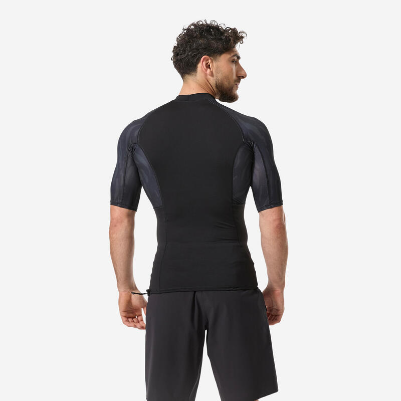 Tricou anti-UV 500 Negru beast Bărbați