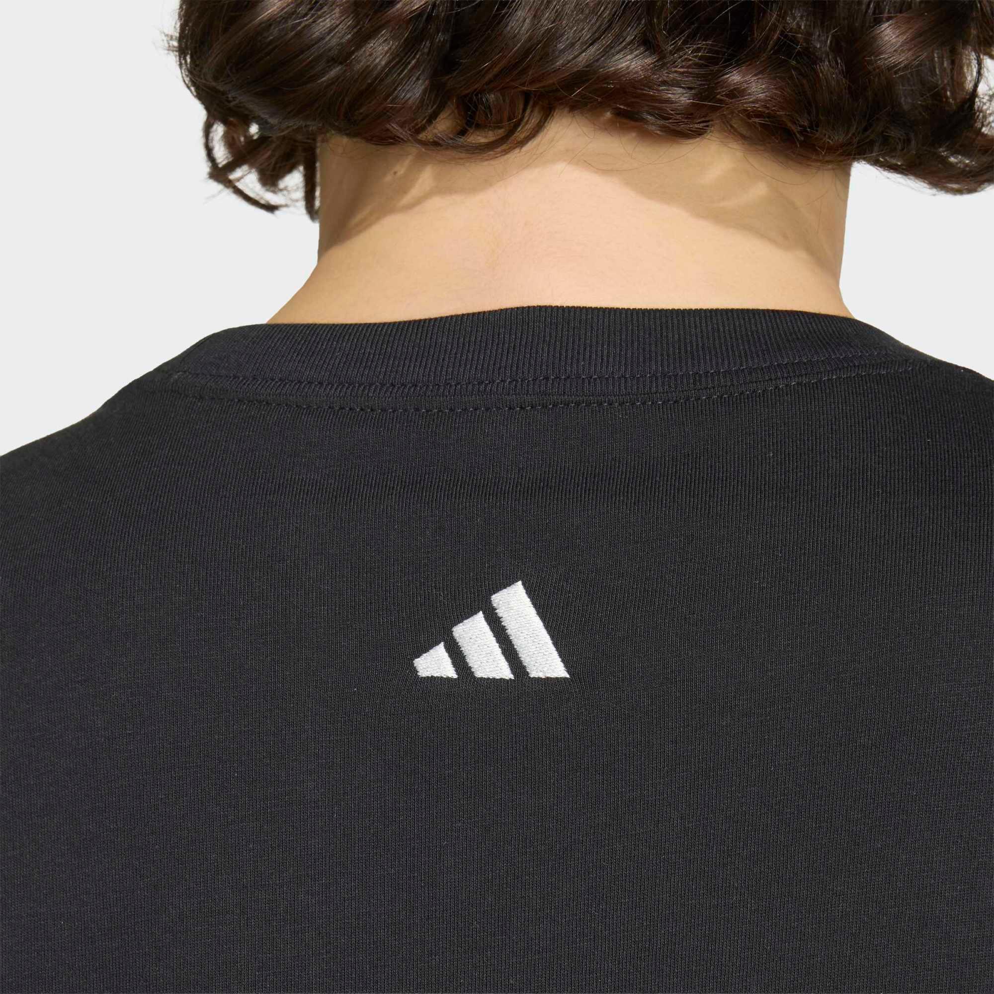 Camiseta Fitness Hombre Negro 5/5