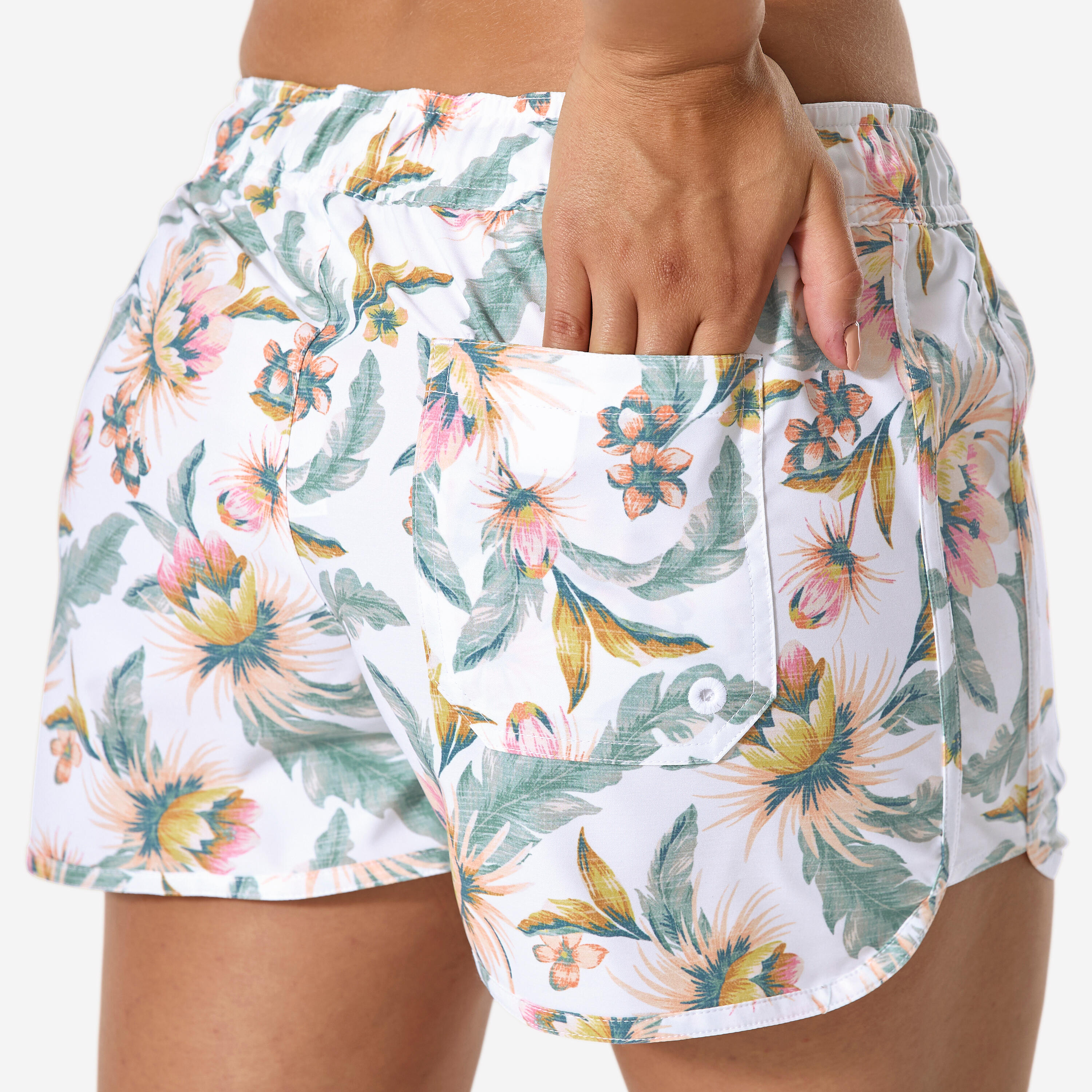 Short de surf femme avec imprimé, Tini - DECATHLON