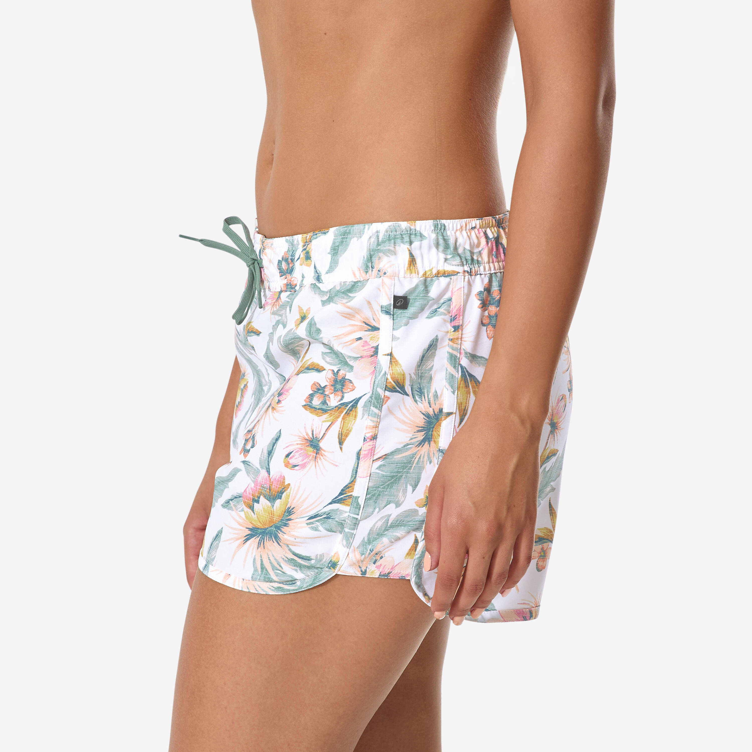 Women’s swim shorts - Tini belly white -  4