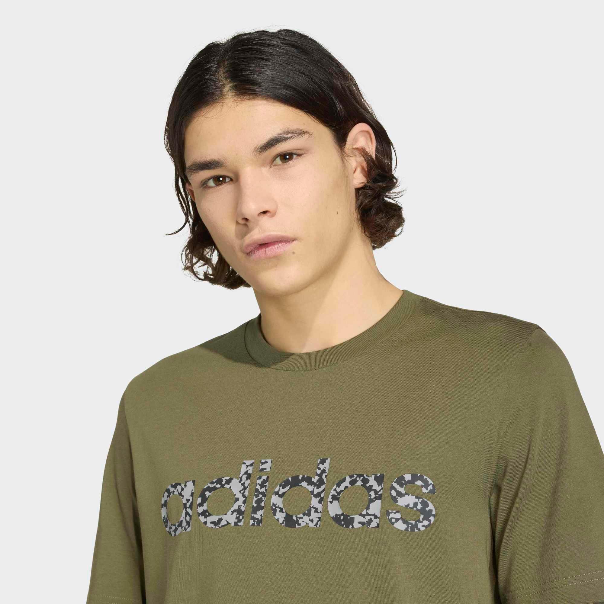 T-shirt de Fitness Homem, Verde 4/5