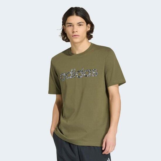 T-shirt de fitness homme, vert