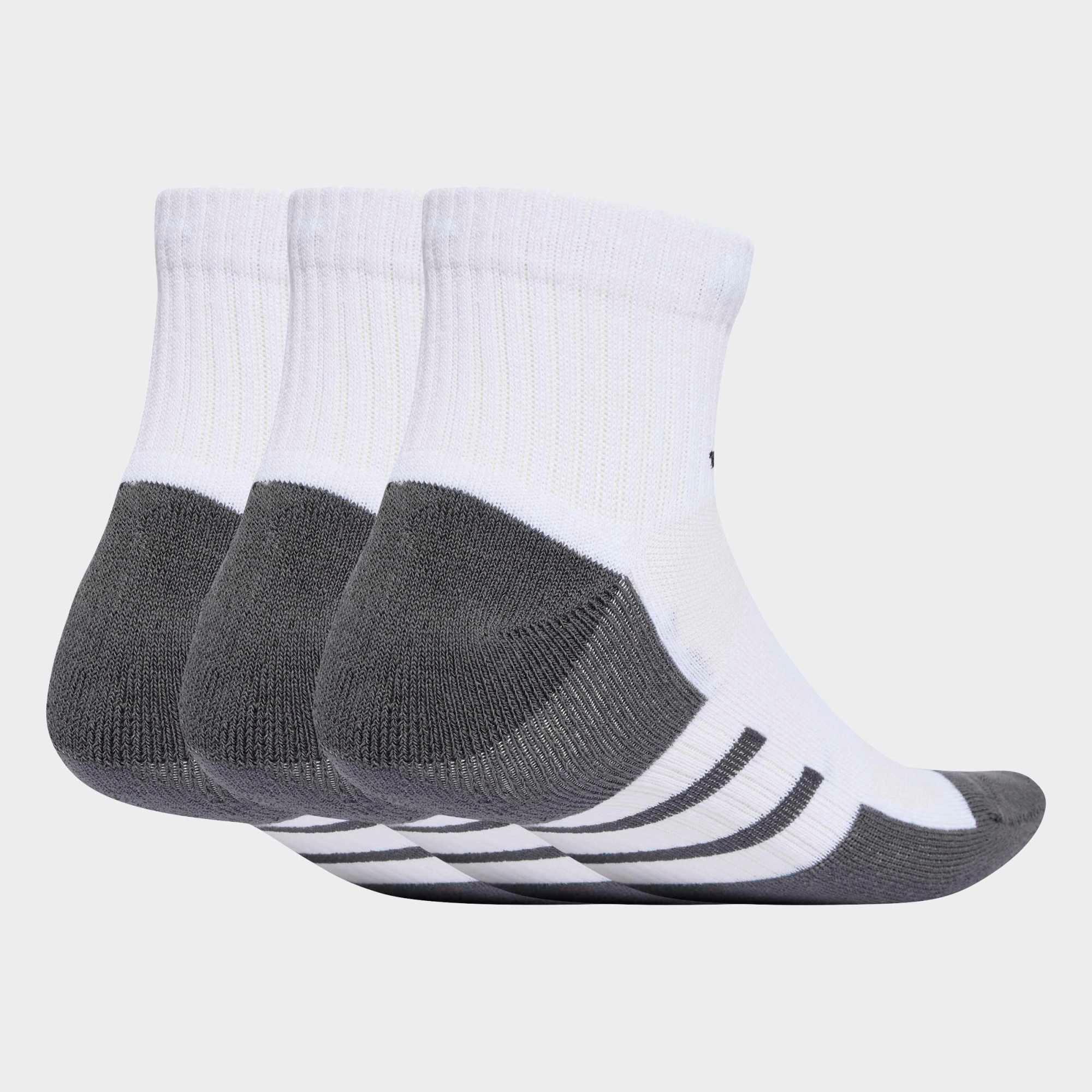 Calze ADIDAS palestra bianche x3 2/3