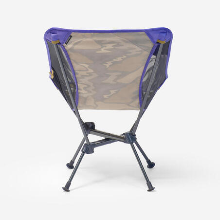 Крісло складане 500 для кемпінгу розмір M фіолетове