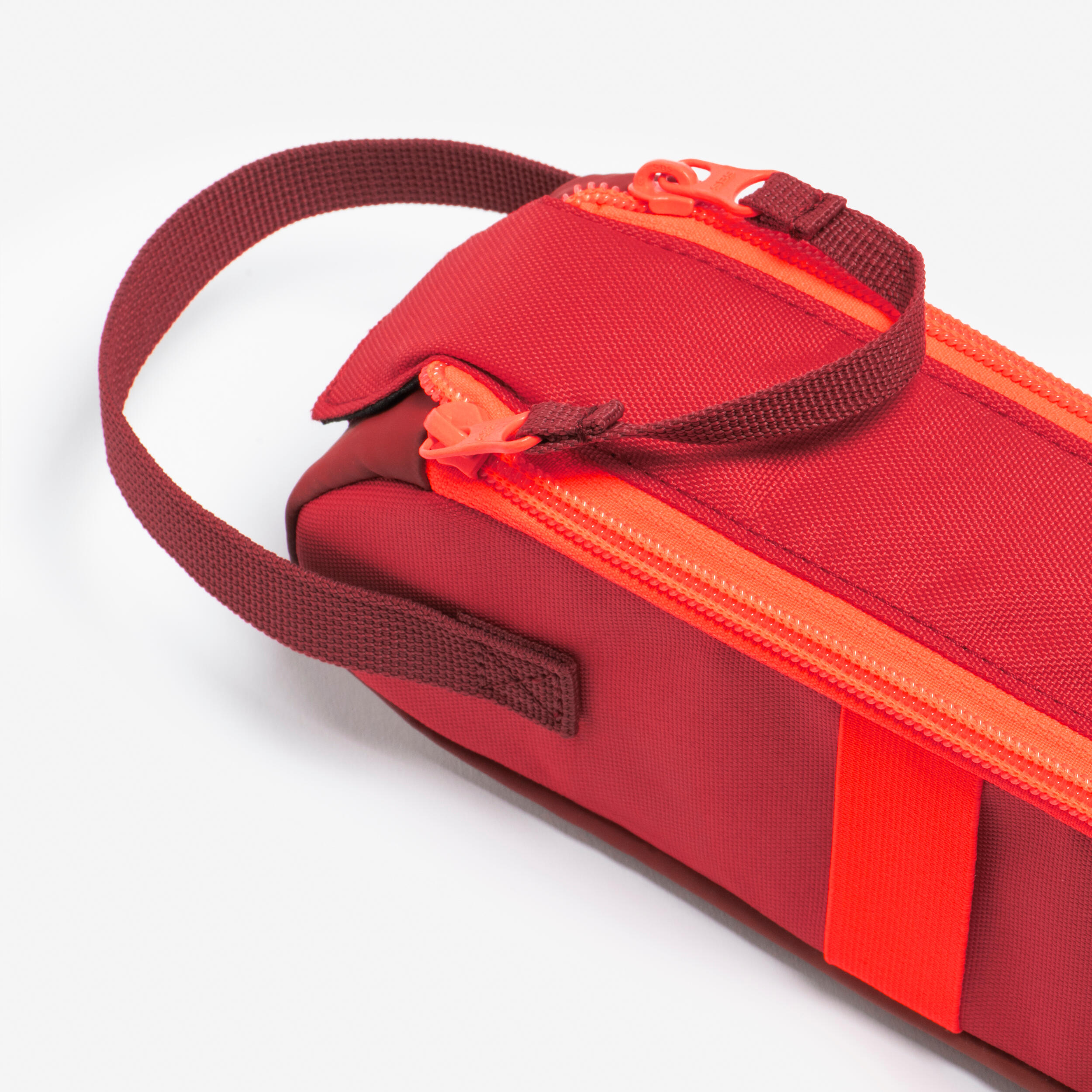 Semi-Rigid Bag for 3 Petanque Boules-Red - DECATHLON