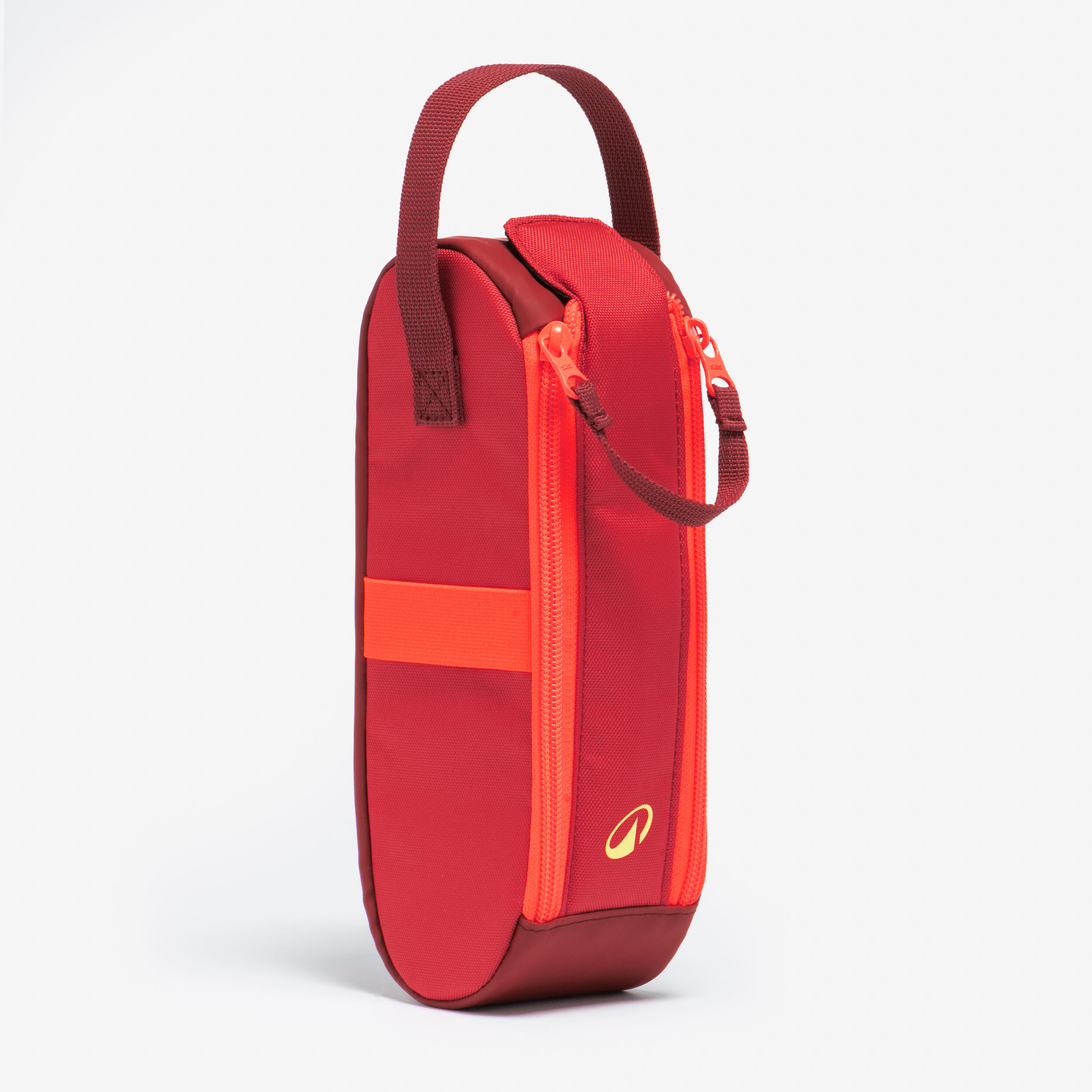 Semi-Rigid Bag for 3 Petanque Boules-Red - DECATHLON