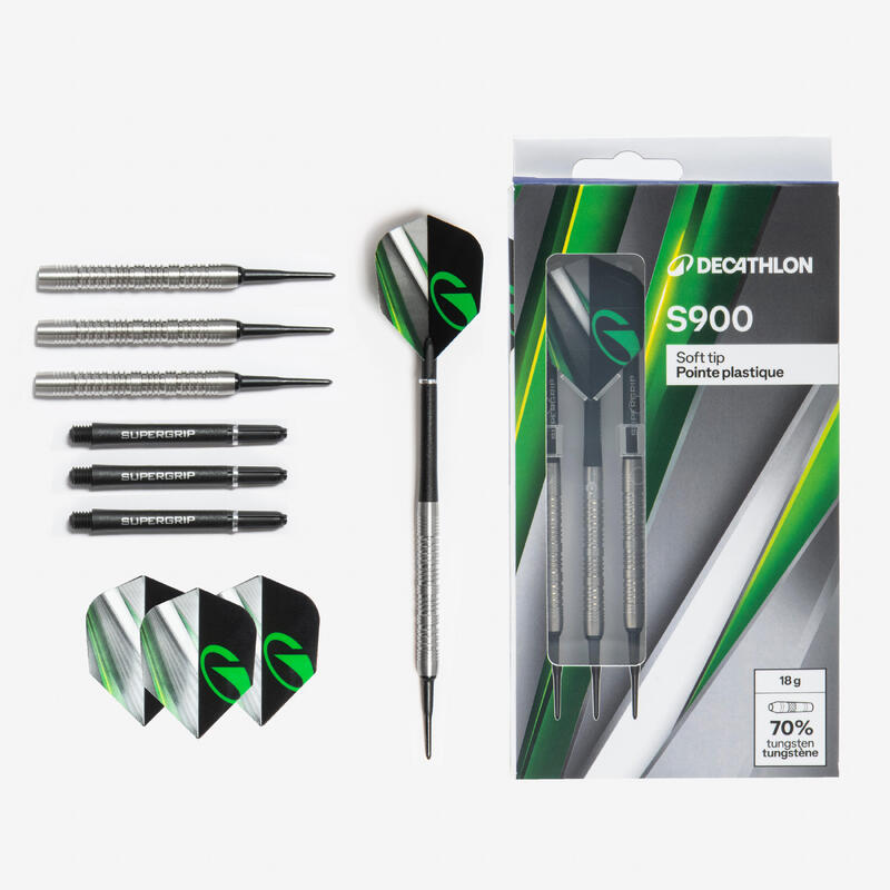 Săgeată S900 darts vârf plastic x3