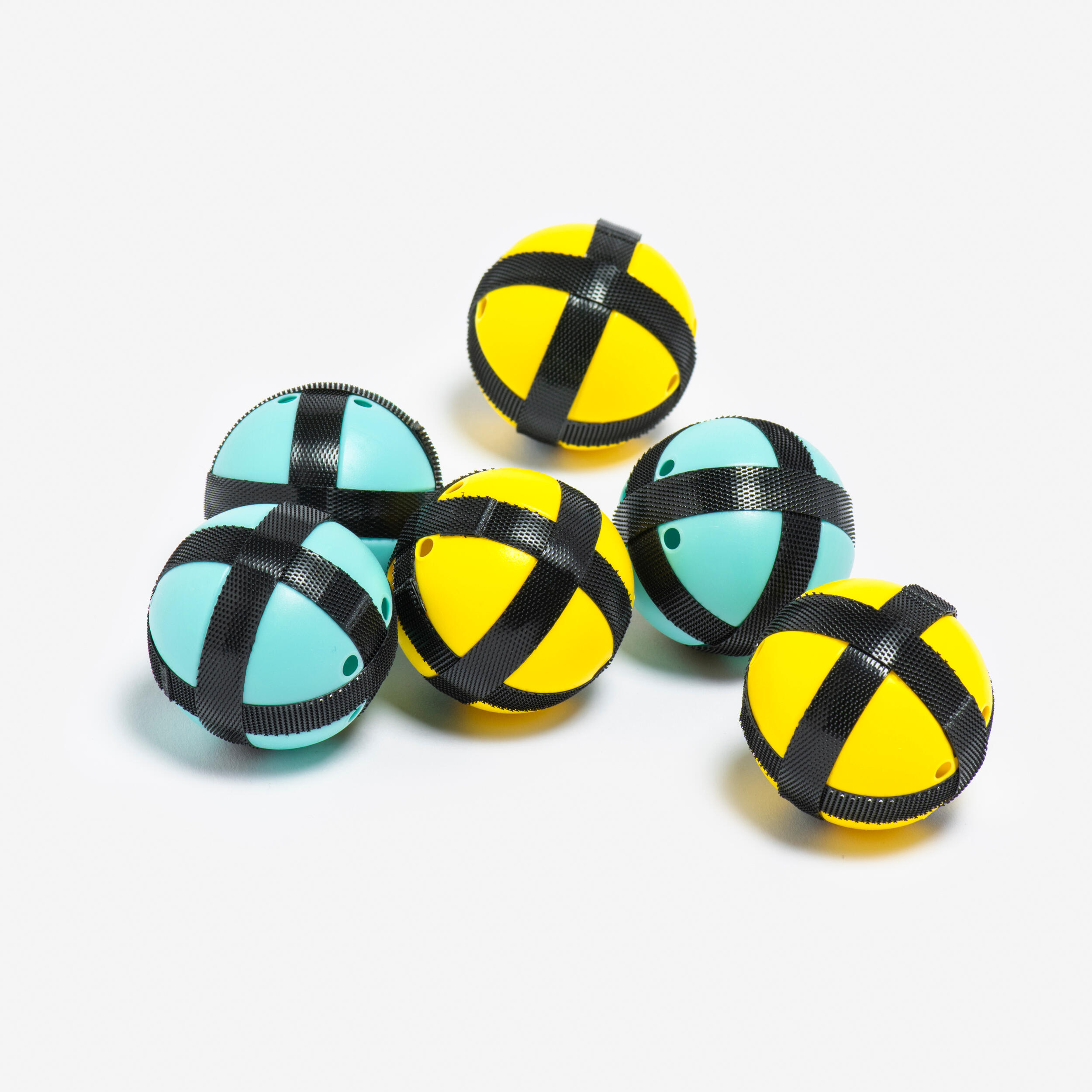 6 VELCRO DARTBOARD BALLS