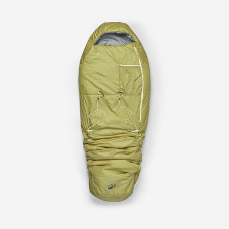 Cпальний мішок дитячий 10 °C легкий і компактний хакі
