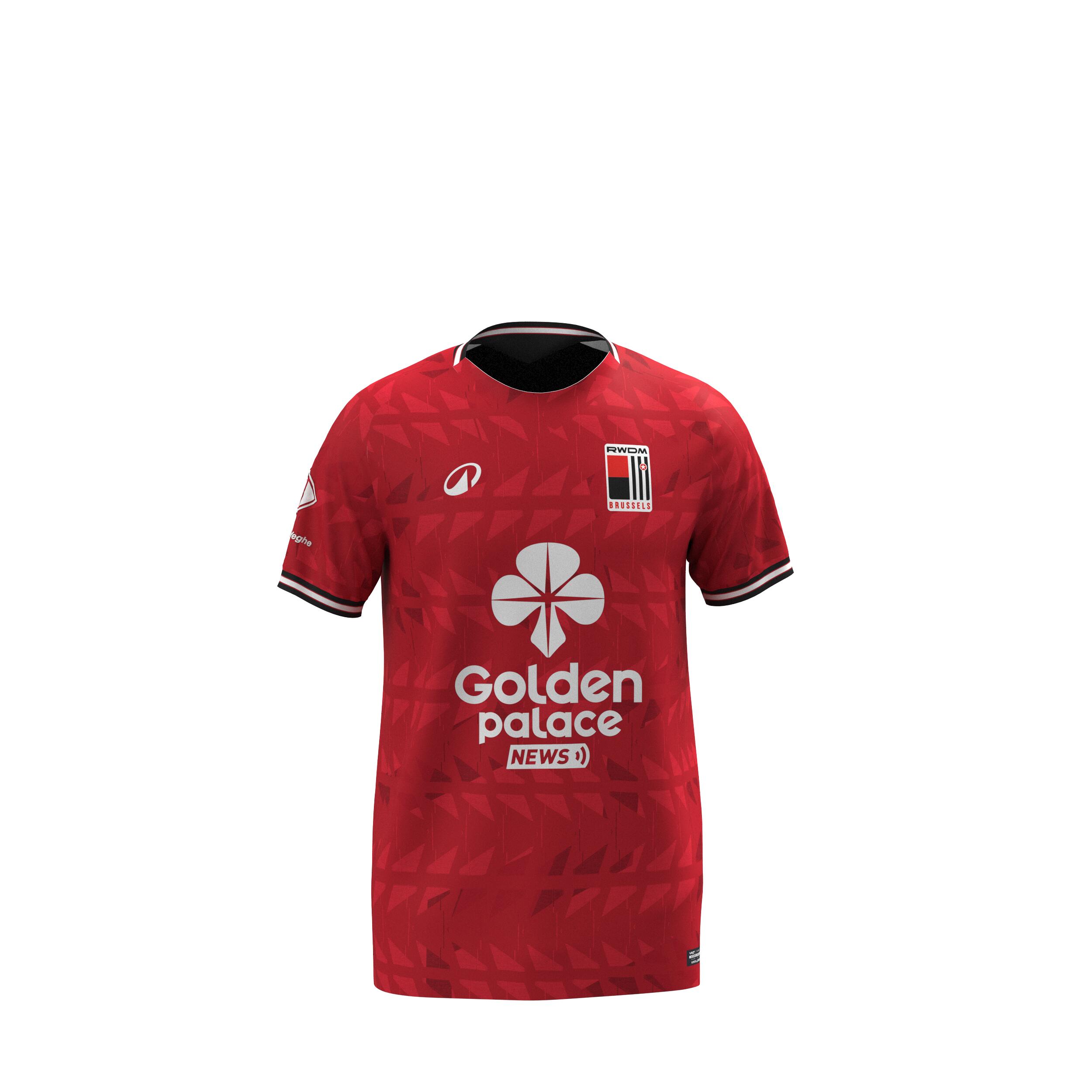 MAILLOT RWD MOLENBEEK EXTÉRIEUR ROUGE SAISON 25/26 6/6