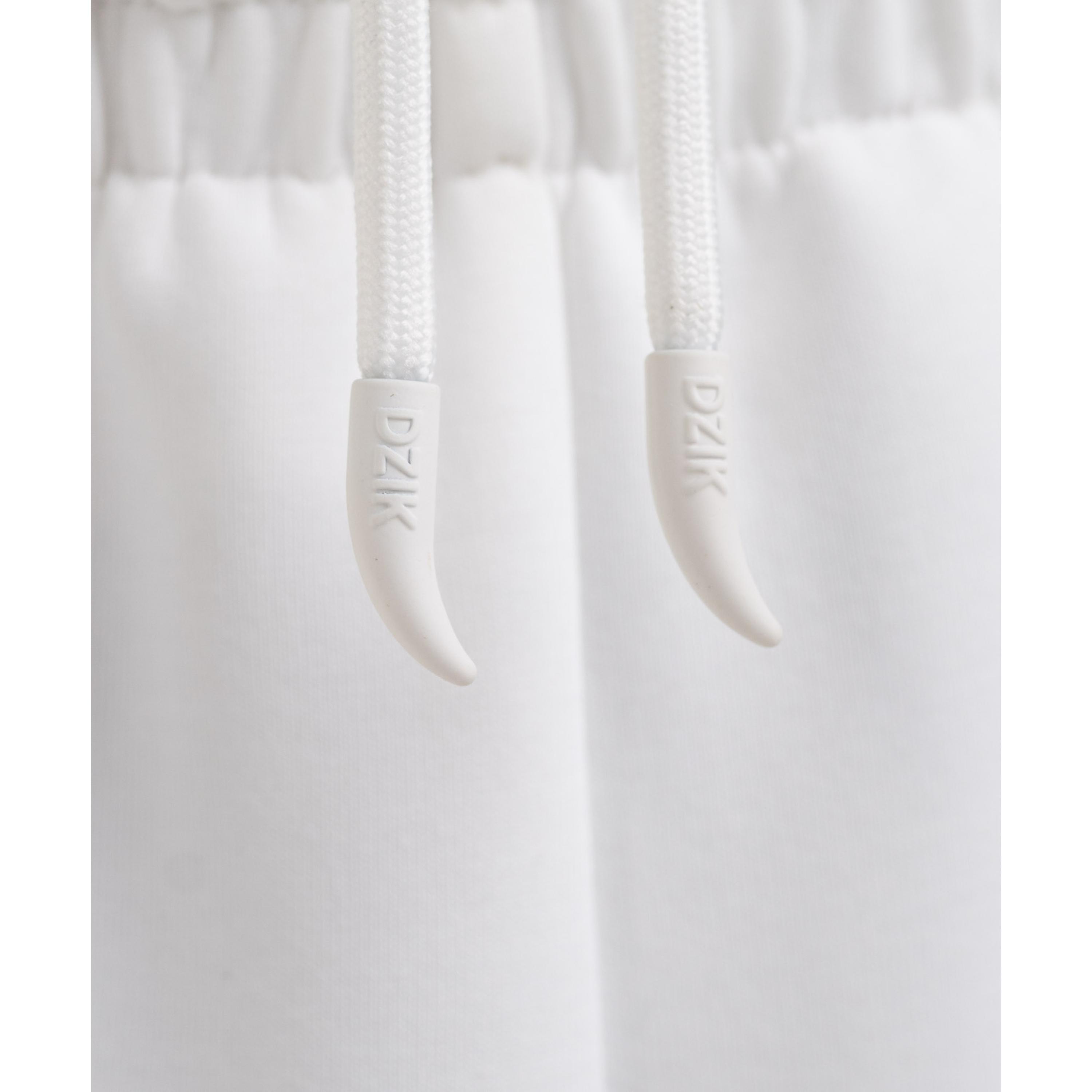 Spodnie INTERLOCK OVERSIZE DZIK® białe