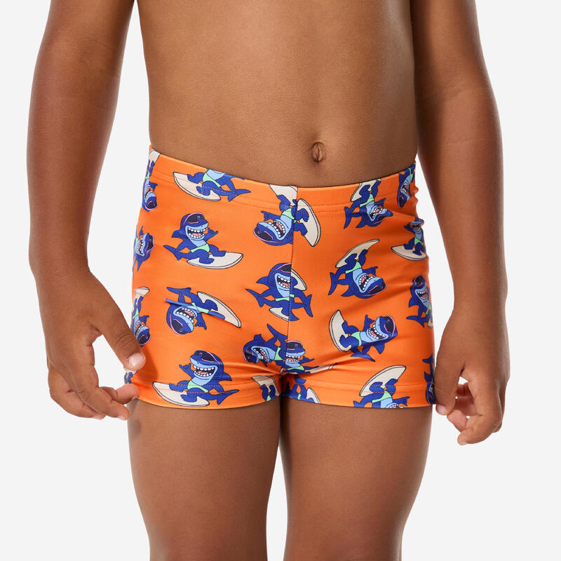 Boxeri de baie Titou Shark Portocaliu Bebeluși Băieți
